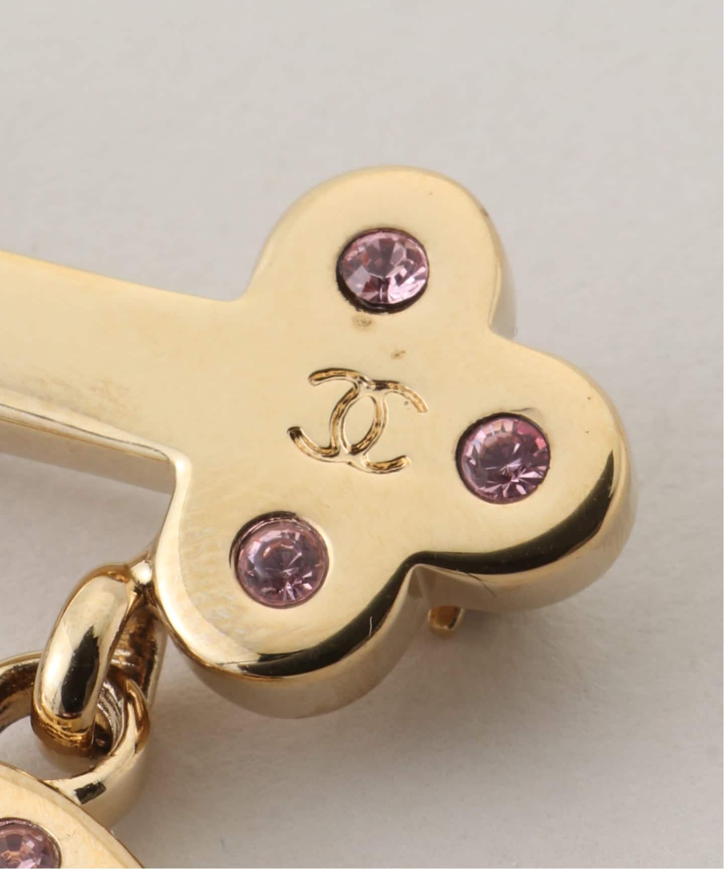 VINTAGE CHANEL/シャネル】 brooch heart lock key（コサージュ