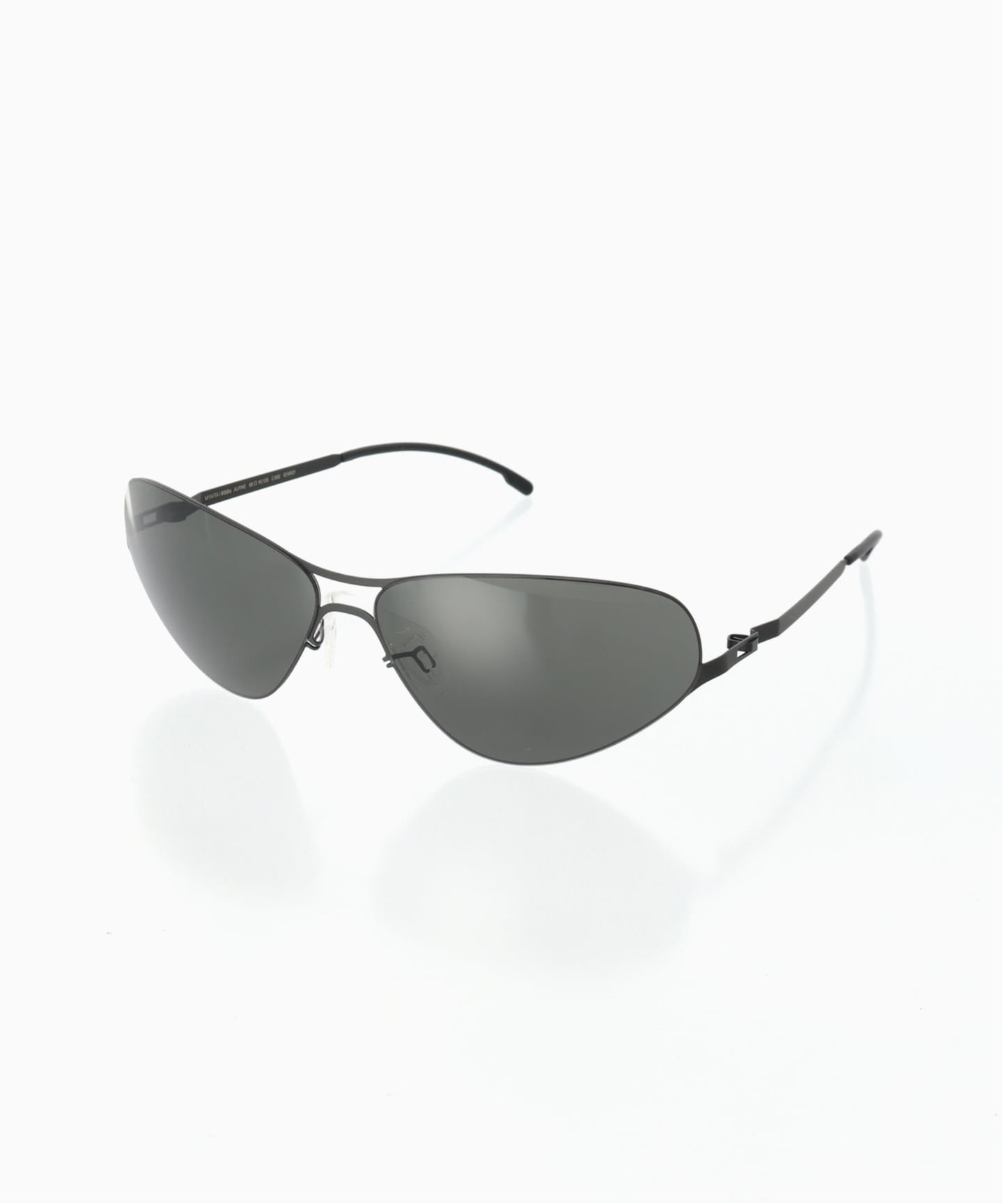 MYKITA ブラック サングラス ケース付き MYKITA ALPINE 032C BK（サングラス）｜BOICE FROM BAYCREW'S（ボイス