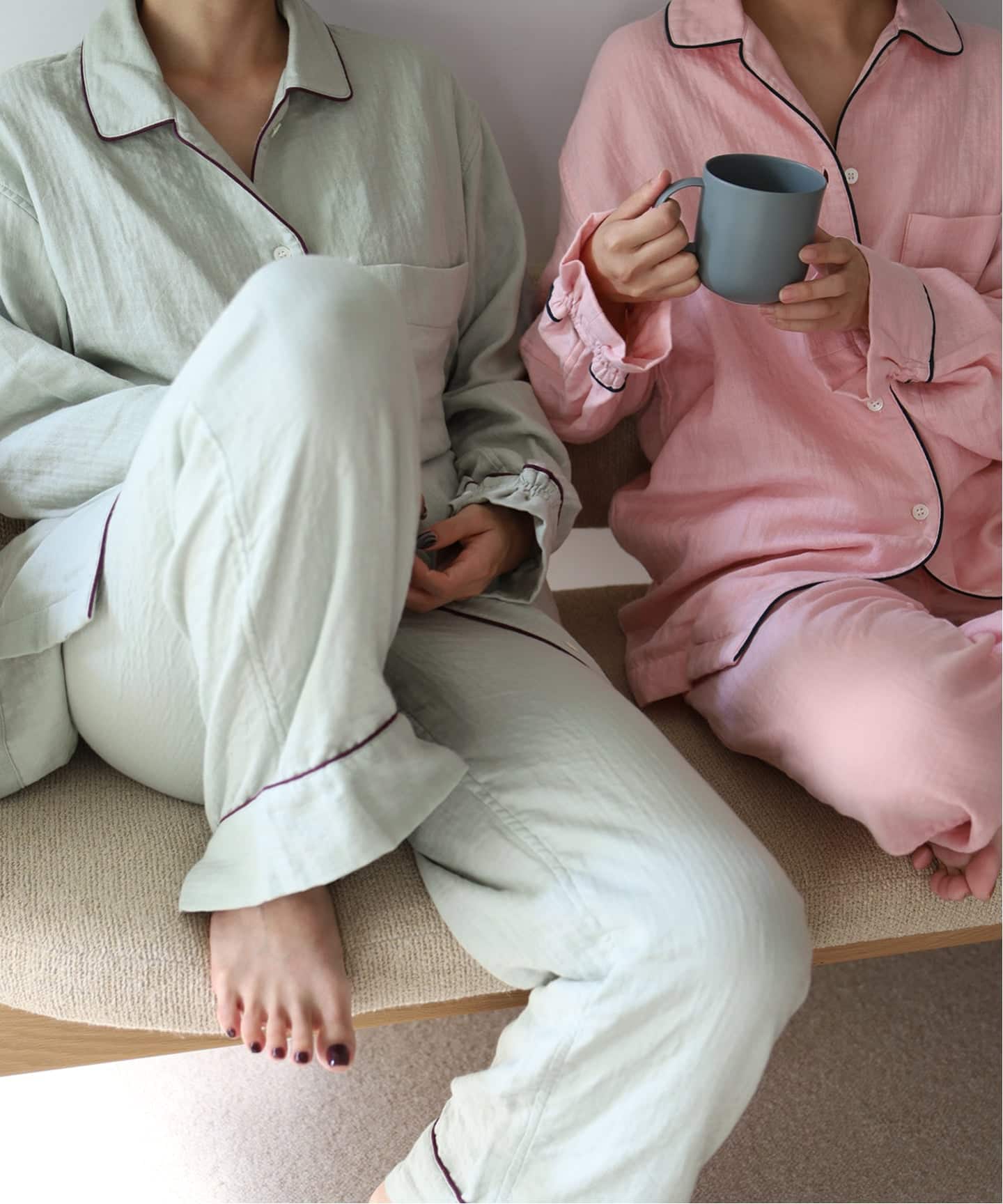 UCHINO×EMILY WEEK】マシュマロガーゼパジャマ（ルームウェア）｜EMILY