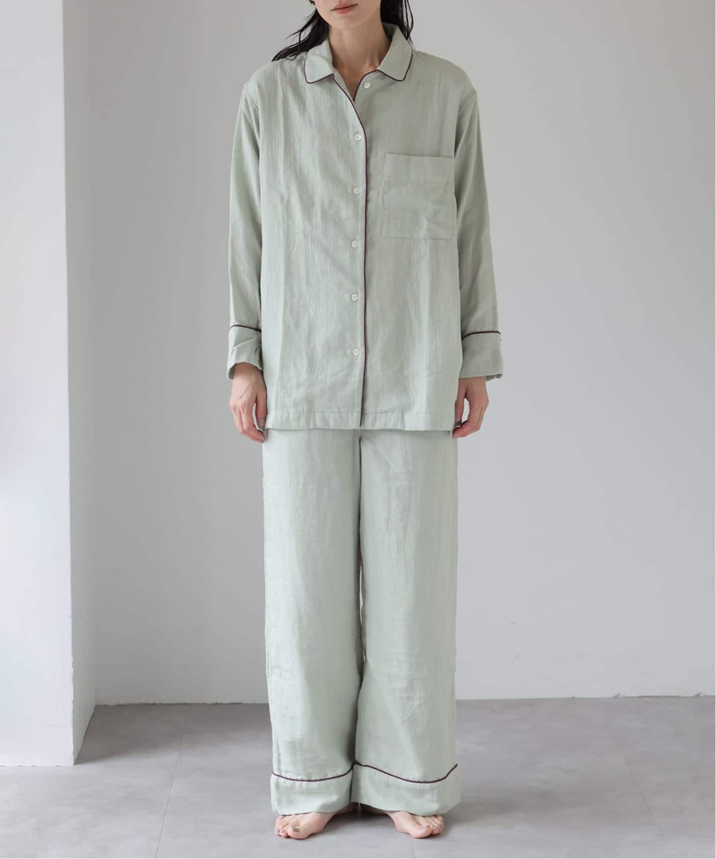 UCHINO×EMILY WEEK】マシュマロガーゼパジャマ（ルームウェア）｜EMILY