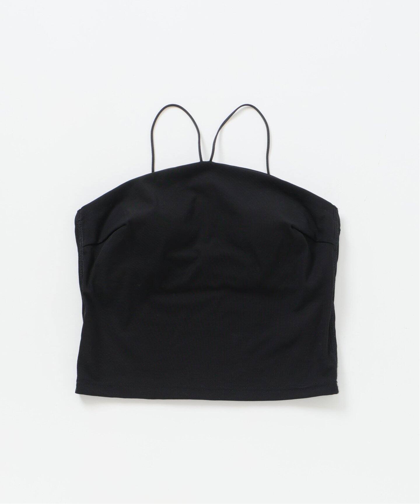 EMILY WEEK×FRAMeWORK Vラインクロップドブラキャミソール（カップ付き