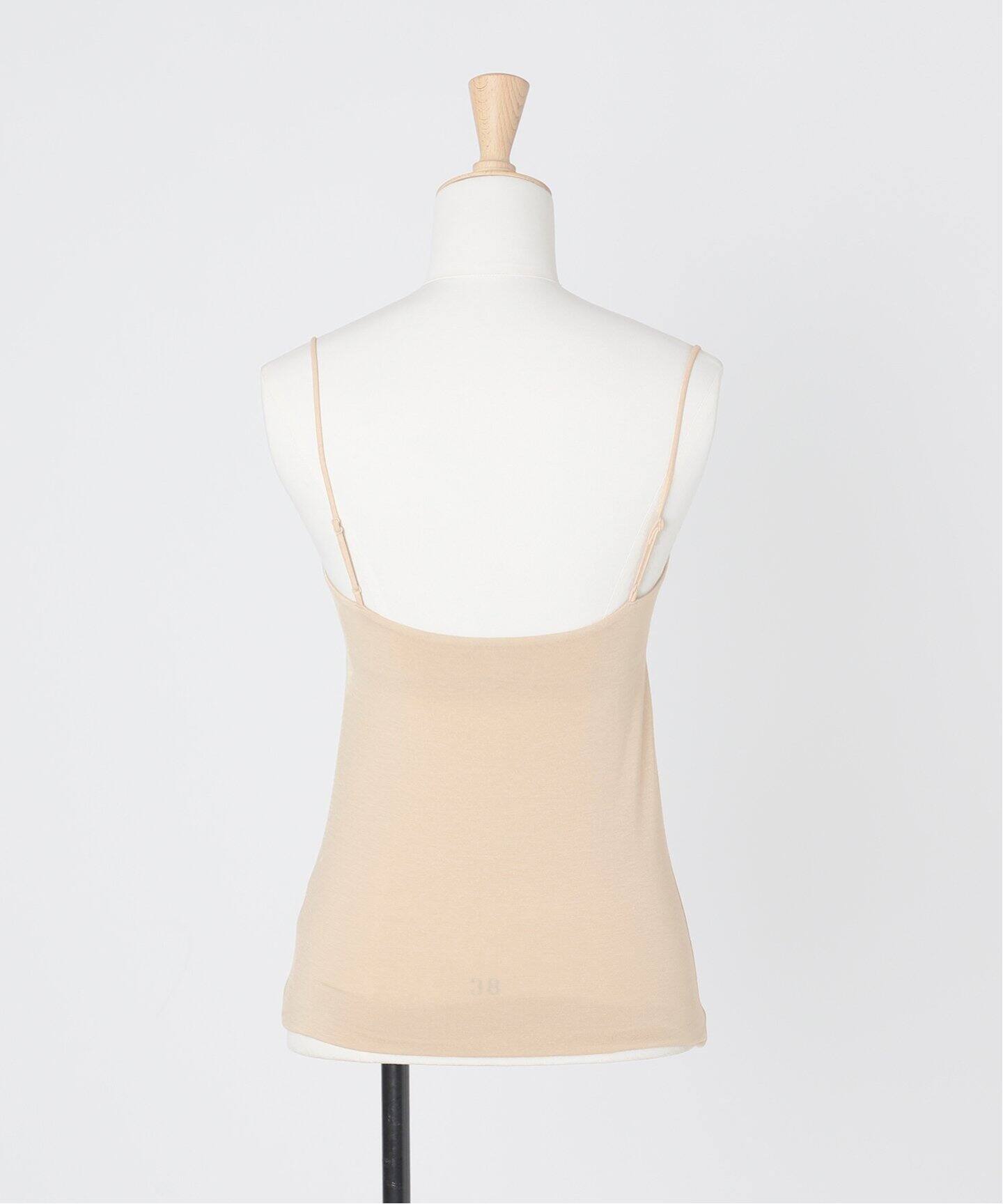 新品未使用　EMILY WEEK　Bamboo ストレッチキャミソール　36 ACTIVE】Bamboo ストレッチキャミソール（ベージュ、グリーン