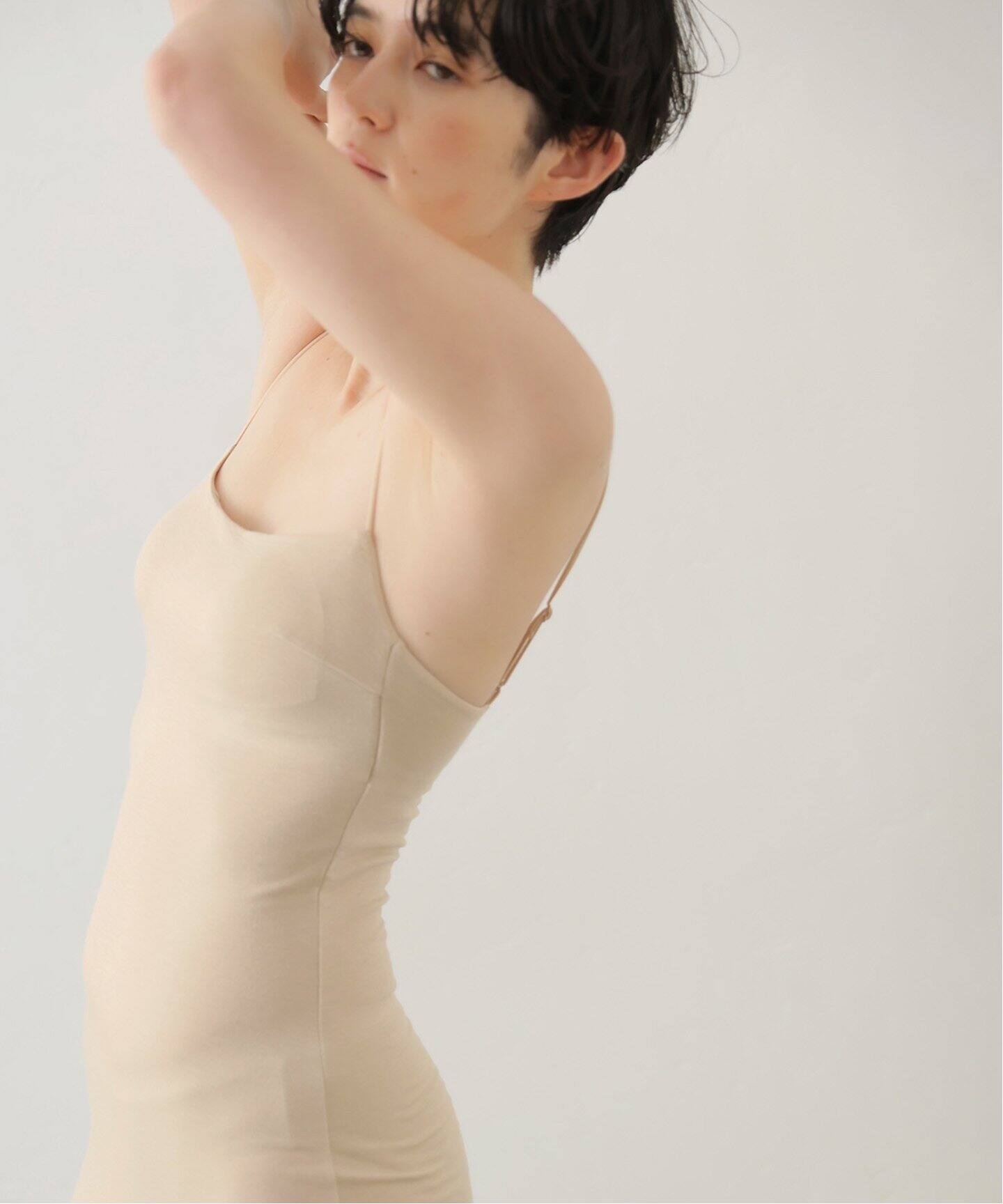 EMILY WEEK ACTIVE Bamboo ストレッチキャミソール ACTIVE】Bamboo ストレッチキャミソール（ブラック） | エミリー