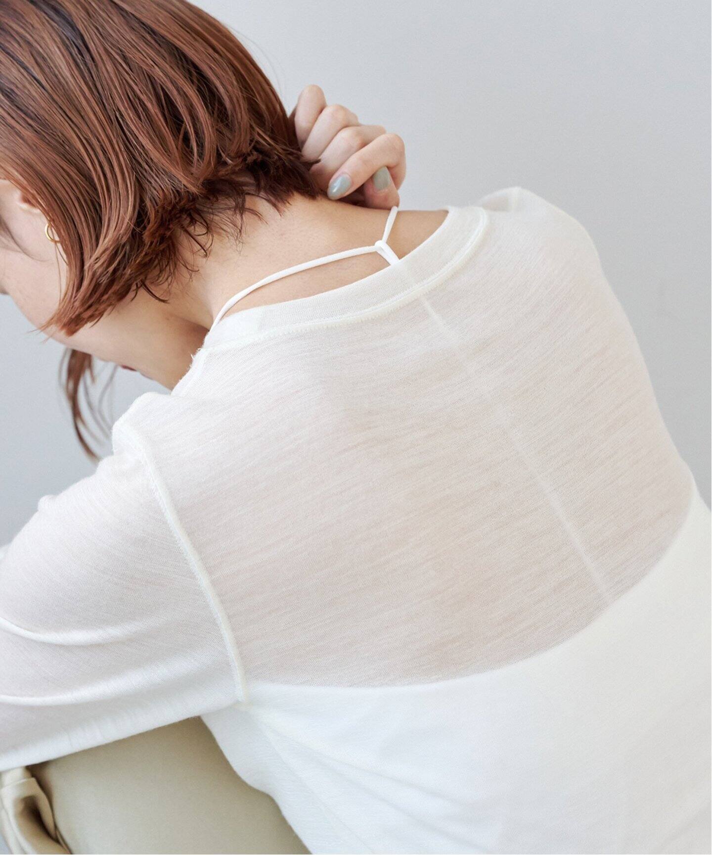 LALA VIE×EMILY WEEK】別注 Yバックブラキャミソール（カップ付き 