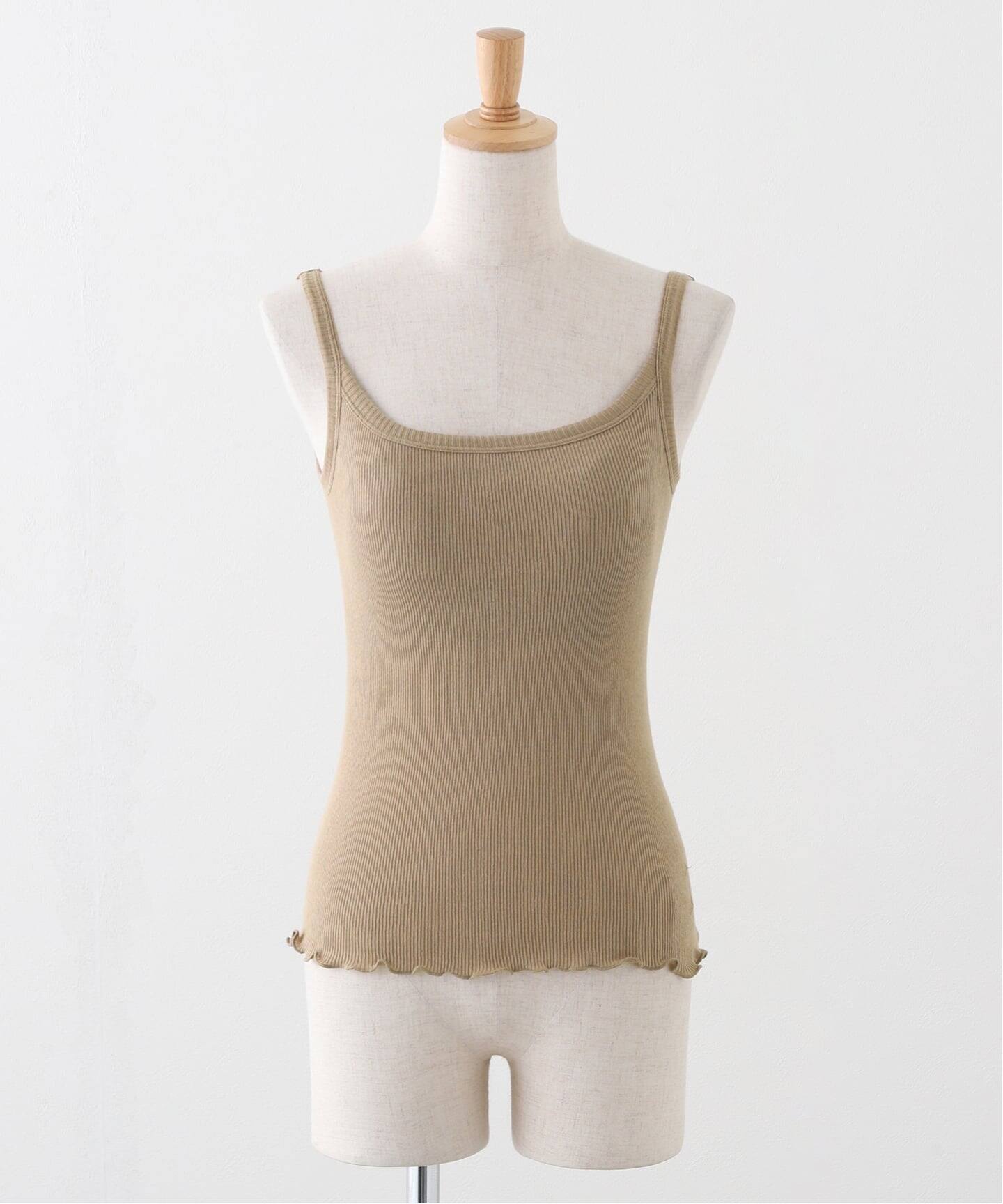 PALM/パーム】カップ付きベーシックタンクトップ / PLM24SS90（カップ