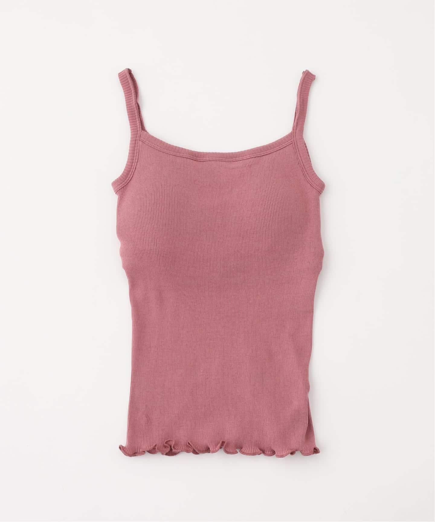 PALM/パーム】カップ付きベーシックタンクトップ / PLM24SS90（カップ