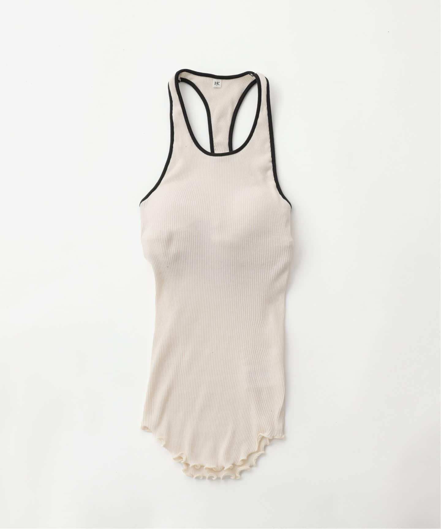 HAKUJI ハクジ　ツイストコットンブラタンク TWIST COTTON BRA TANK|ツイスト コットン ブラ タンクツイスト