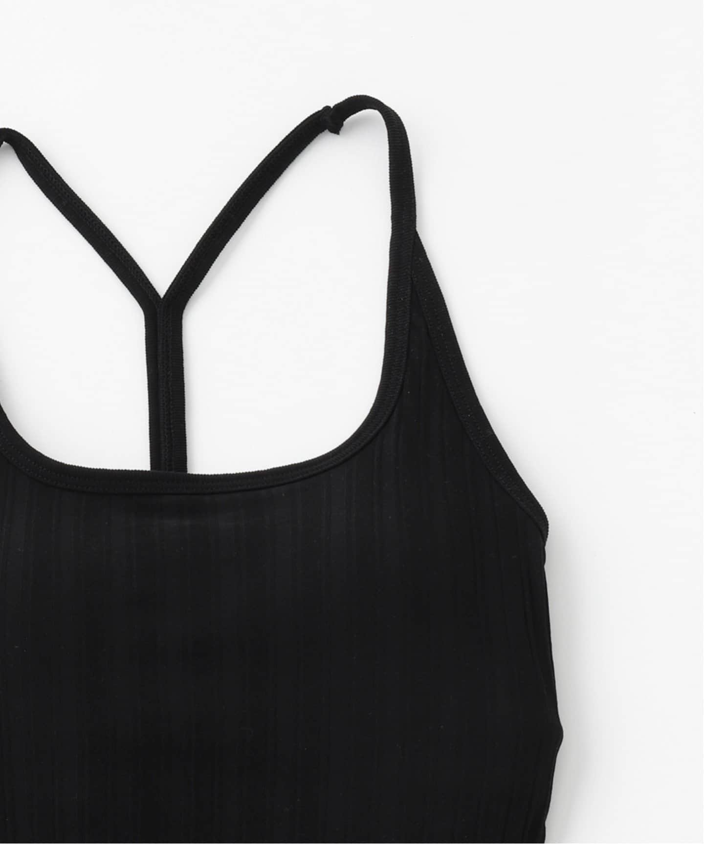 HAKUJI/ハクジ】Wide rib bra タンクトップ / H232511（カップ
