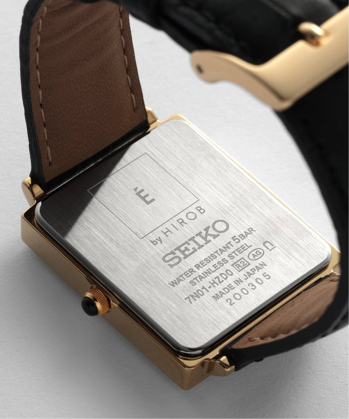 追加予約》SEIKO Exclusive EDIFICE x HIROB Yellow gold 別注（新品