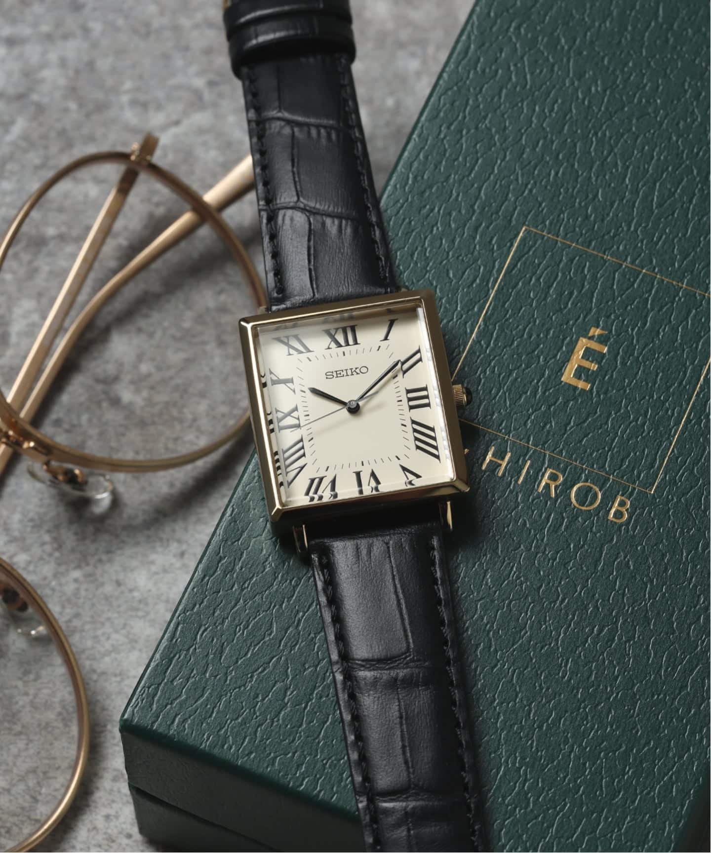 追加予約》SEIKO Exclusive EDIFICE x HIROB Yellow gold 別注（新品