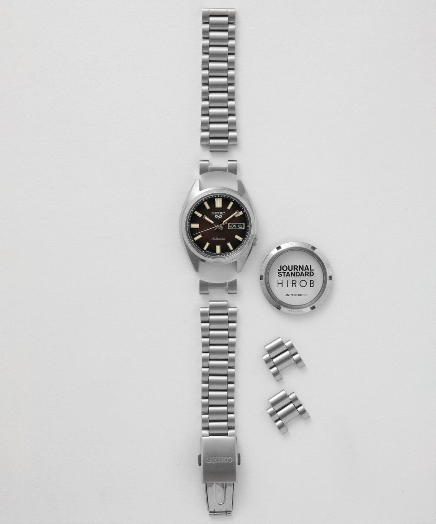 SEIKO 5 SPORTS Exclusive JS x HIROB SBSA297（新品）｜HIROB（ヒロブ