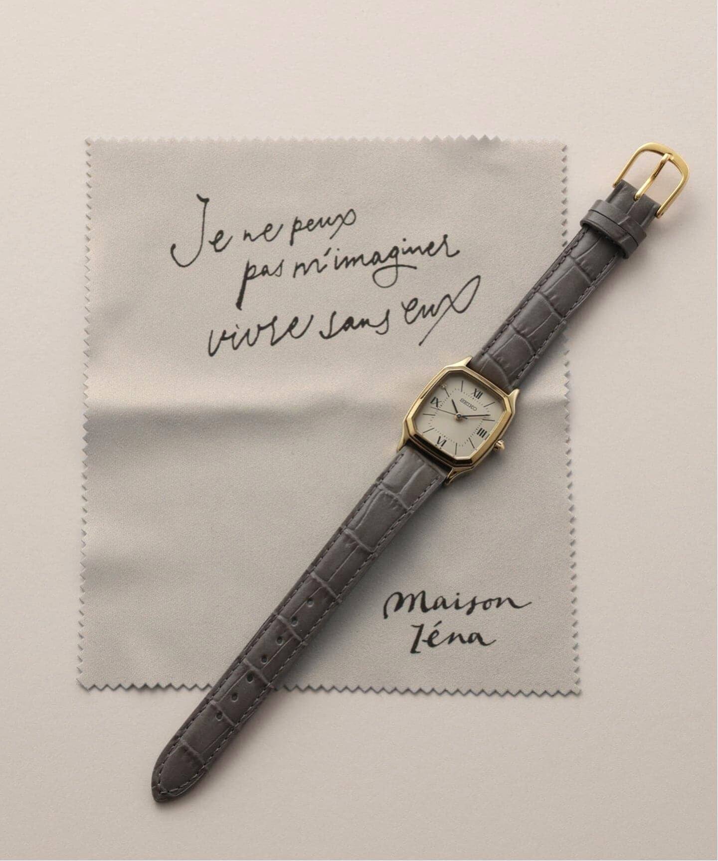 イエナ Exclusive IENA × HIROB コラボレーションウォッチ SEIKO / セイコー】Exclusive IENA × HIROB コラボレーション