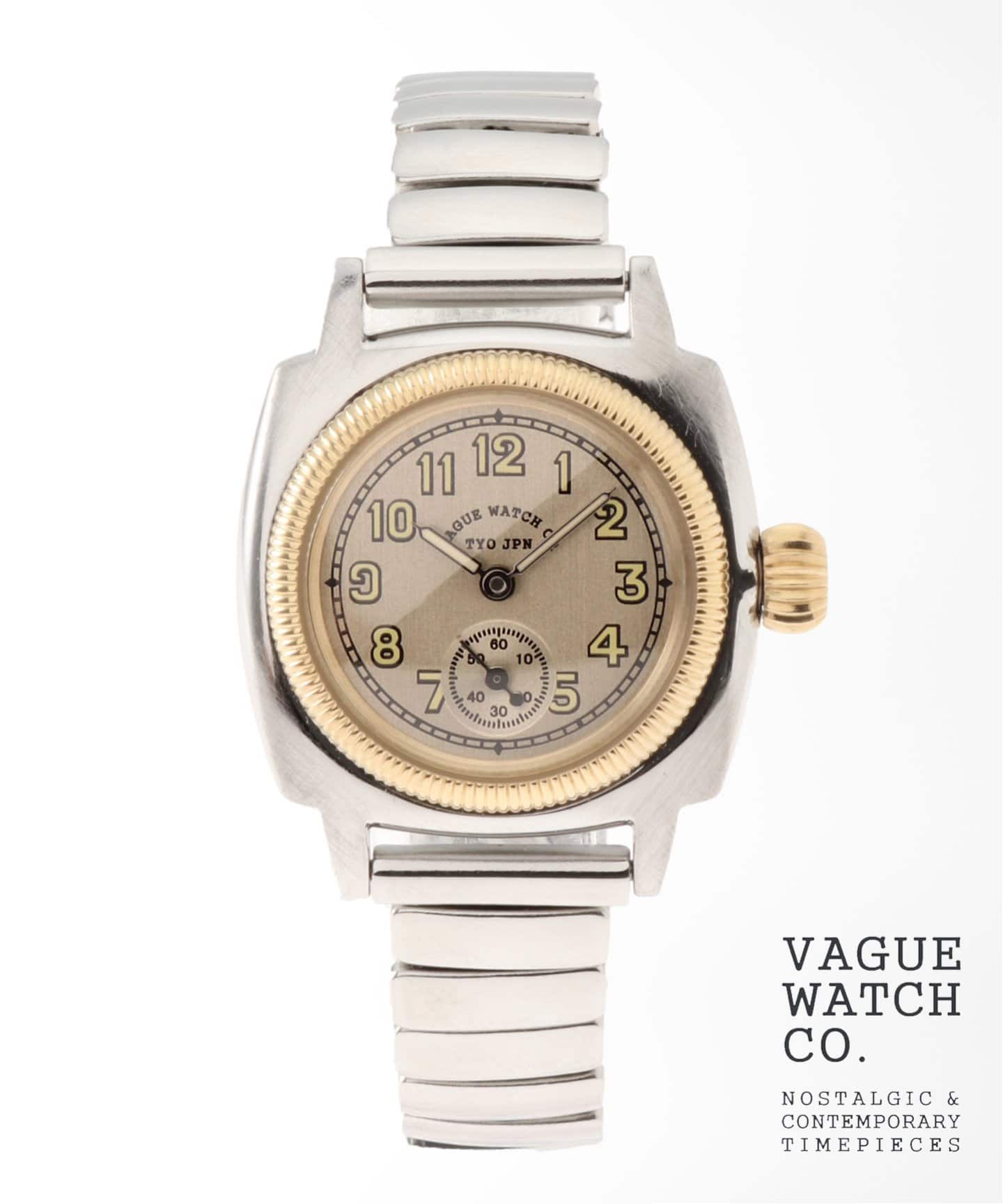 格安SALEスタート！ VAGUE WATCH CO. / ヴァーグウォッチ】Coussin Early Extension 時計
