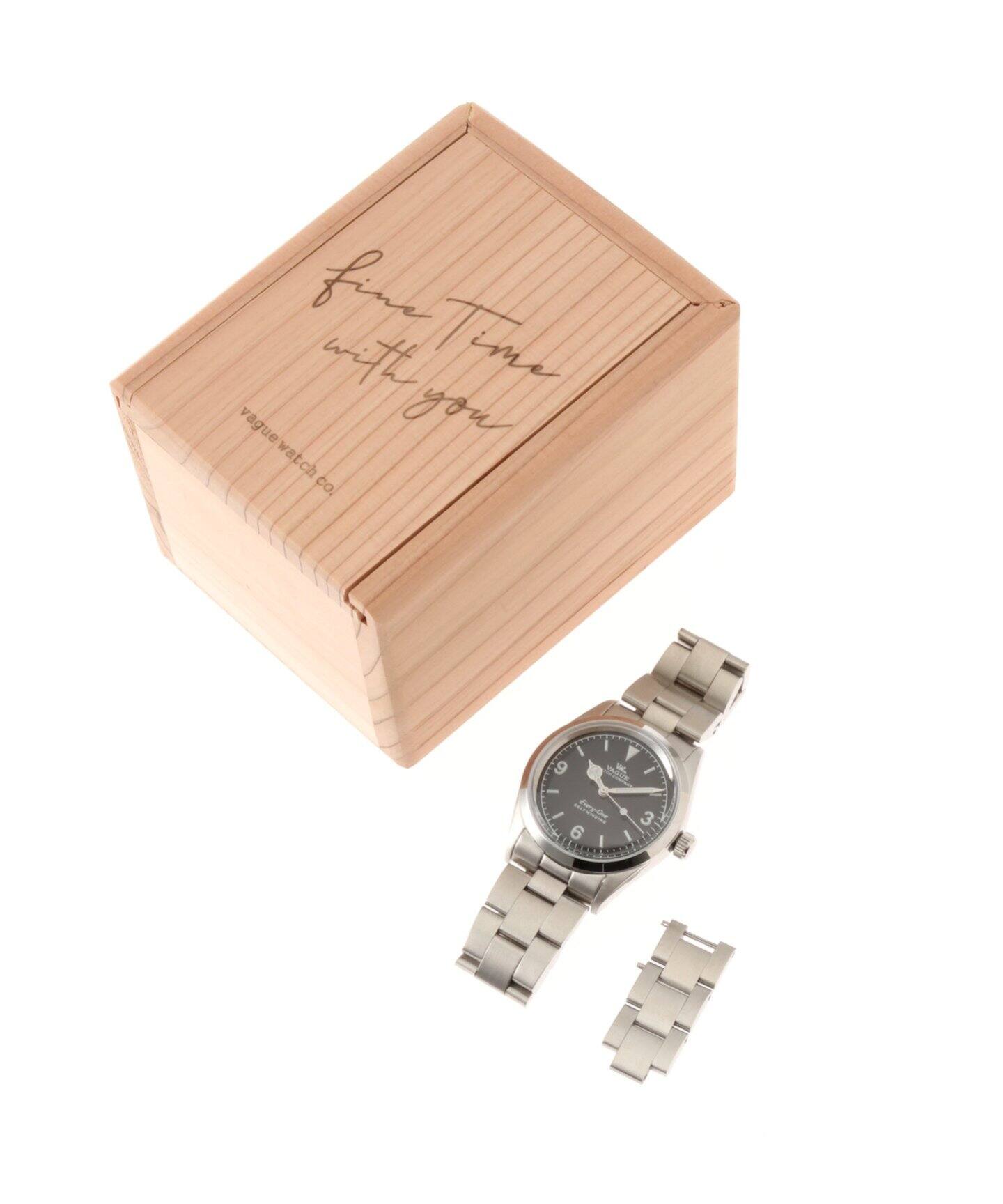 VAGUE WATCH CO. / ヴァーグウォッチ】Every-One Black 34mm