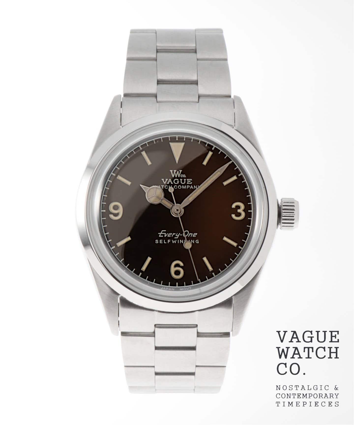 時計 VAGUE WATCH Every-One Brown gradation VAGUE WATCH CO. / Every-One (Brown Gradation) | twelve