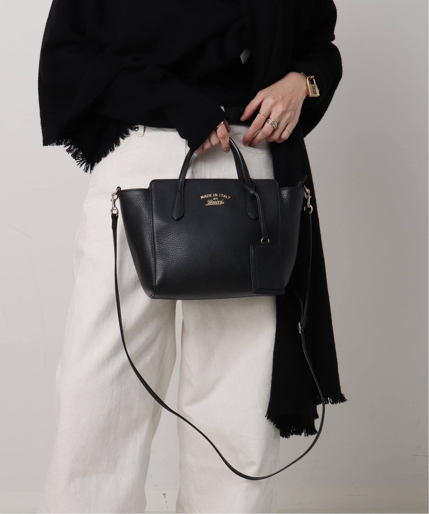 VINTAGE GUCCI/グッチ】Swing tote 2way（トートバッグ）｜DECOUVERTE