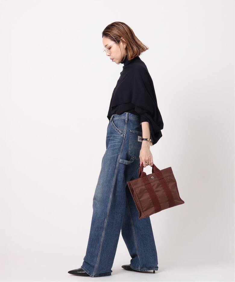 VINTAGE HERMES/エルメス】Her line tote pm（トートバッグ 