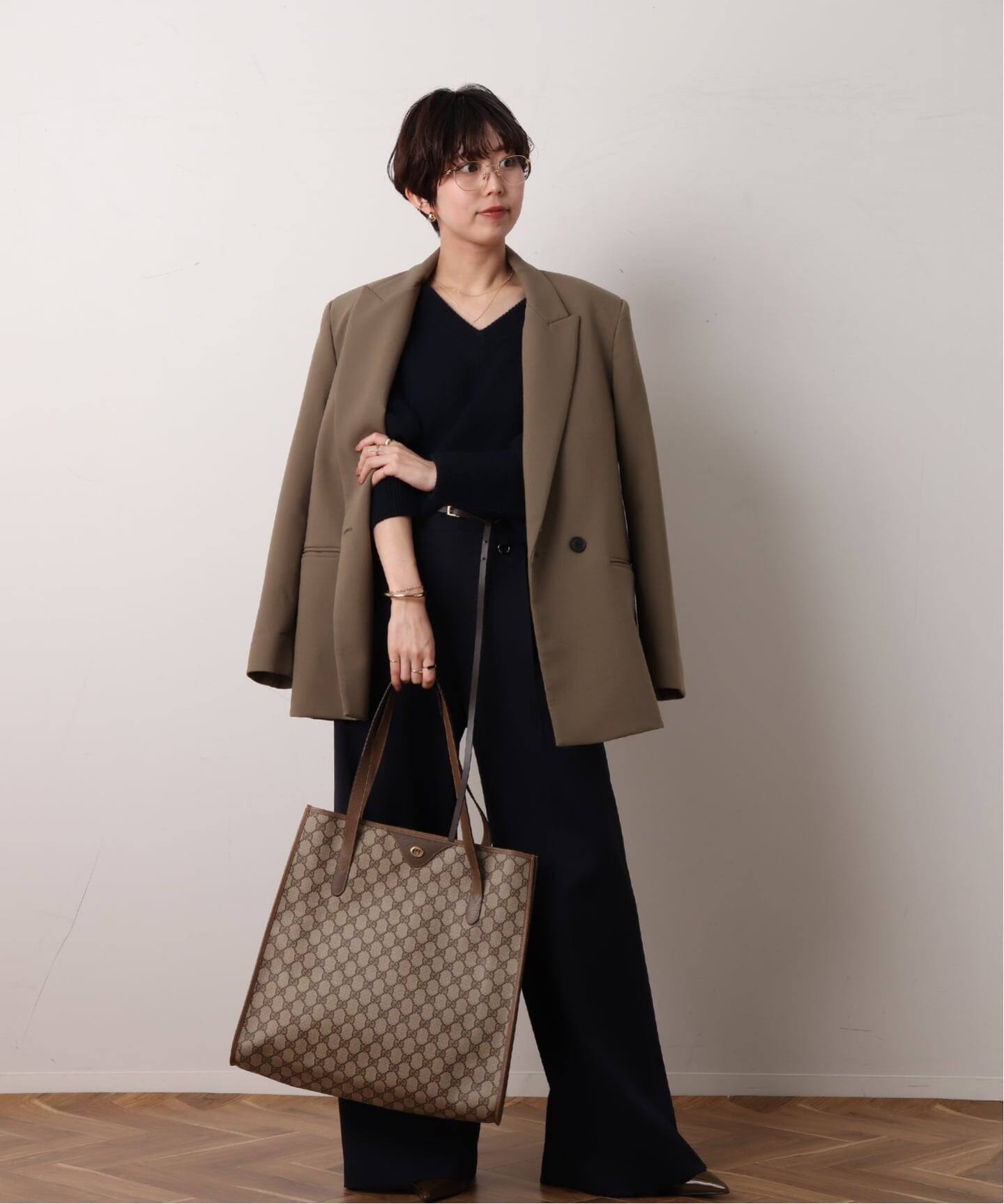 VINTAGE GUCCI /グッチ】 トートバッグ gg（トートバッグ