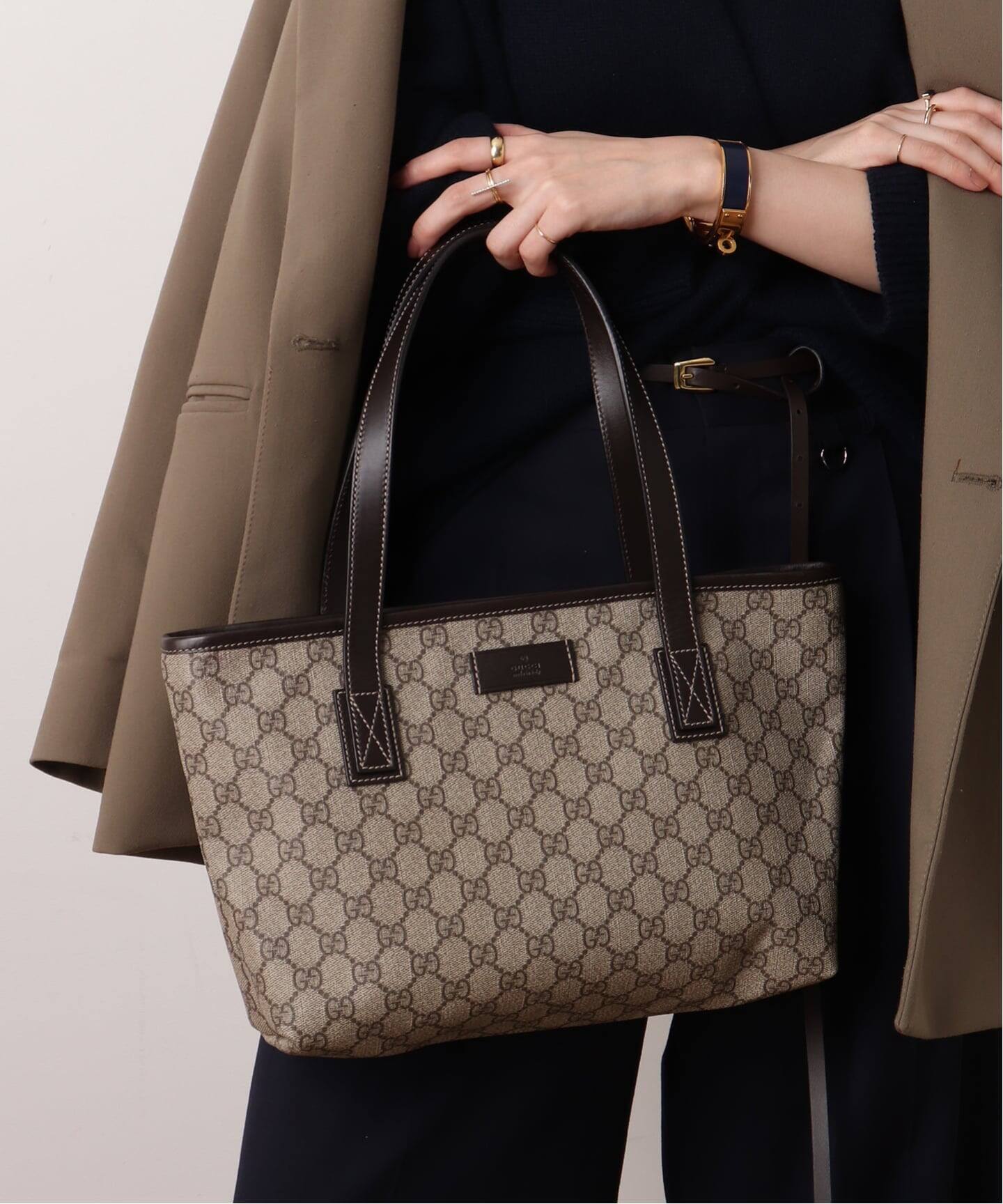 VINTAGE GUCCI /グッチ】 トートバッグ gg（トートバッグ 