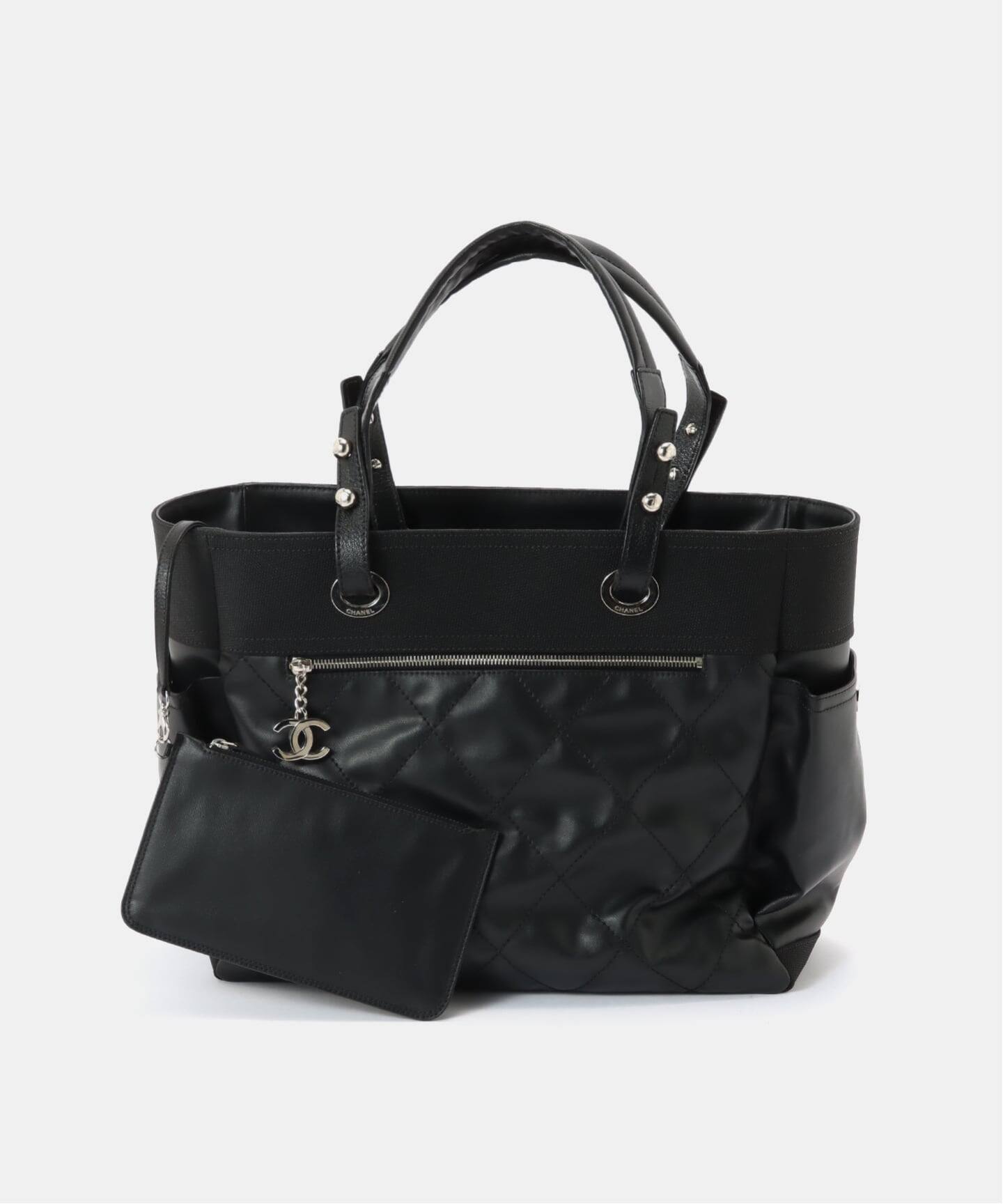 VINTAGE CHANEL/シャネル】Paris biarritz トートバッグ 35（トート