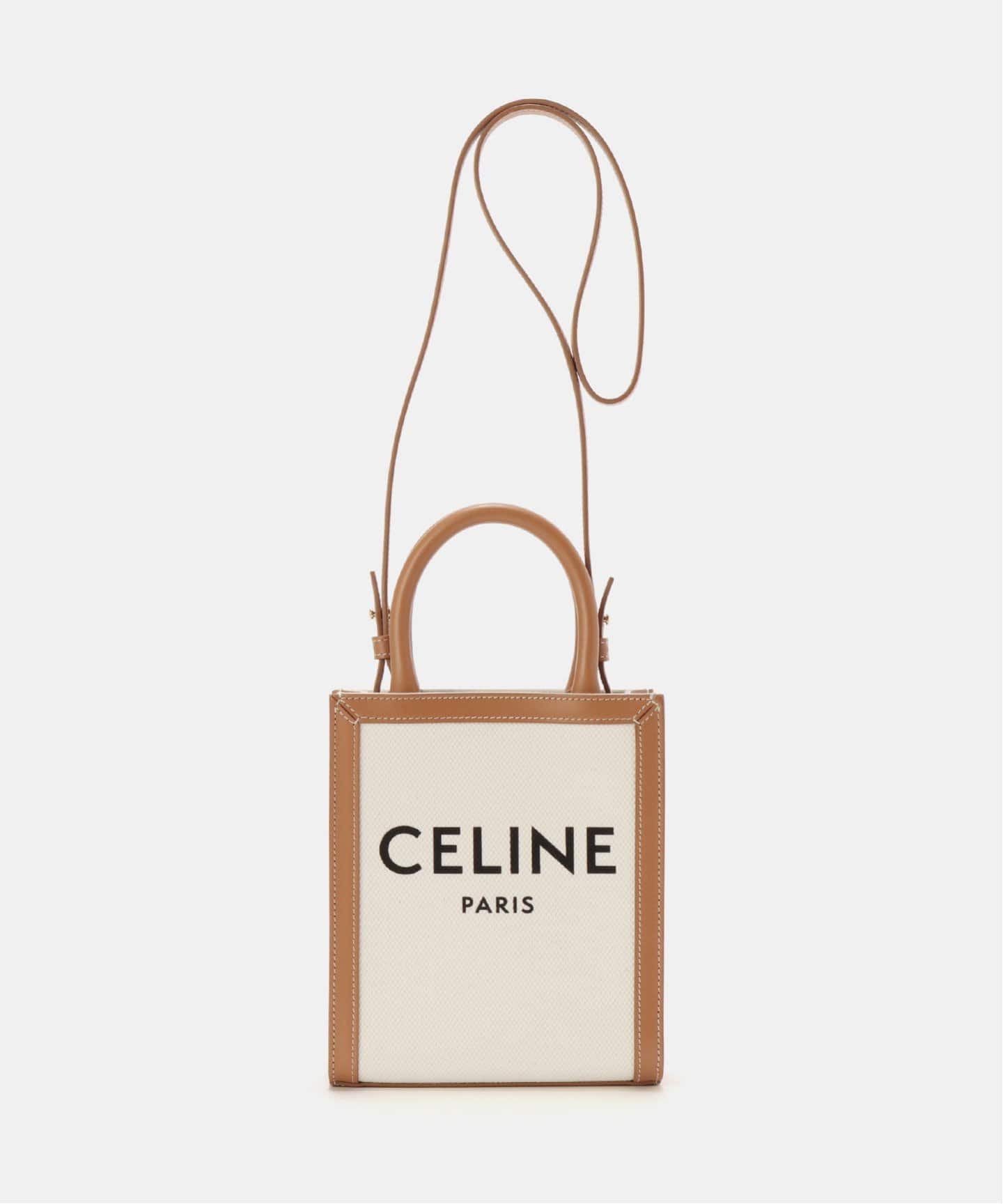 VINTAGE CELINE/セリーヌ】Vertical cabas mini 2way（トート