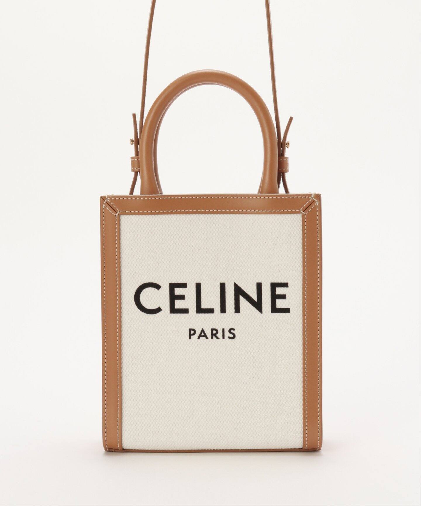 VINTAGE CELINE/セリーヌ】Vertical cabas mini 2way（トートバッグ