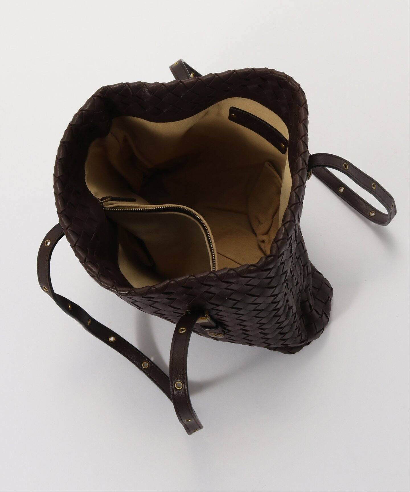 BOTTEGA VENETA ブラウントートバッグ メンズ ハイブランド レザートートバッグ | Bottega Veneta® JP