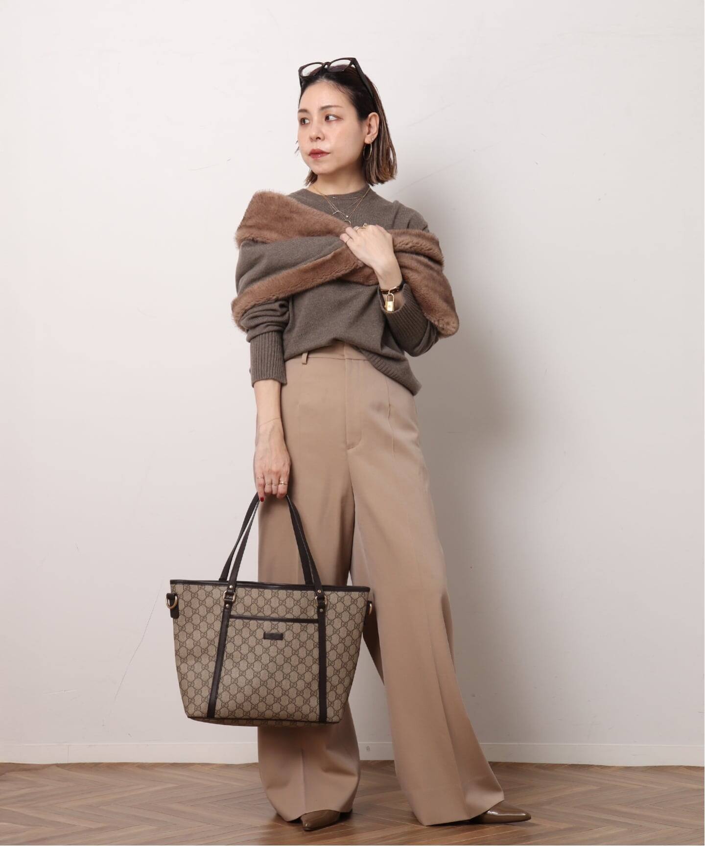VINTAGE GUCCI /グッチ】トートバッグ gg（トートバッグ）｜DECOUVERTE
