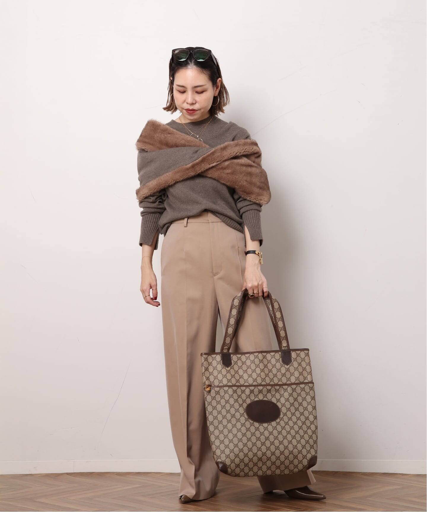 VINTAGE GUCCI /グッチ】トートバッグ gg（トートバッグ）｜DECOUVERTE