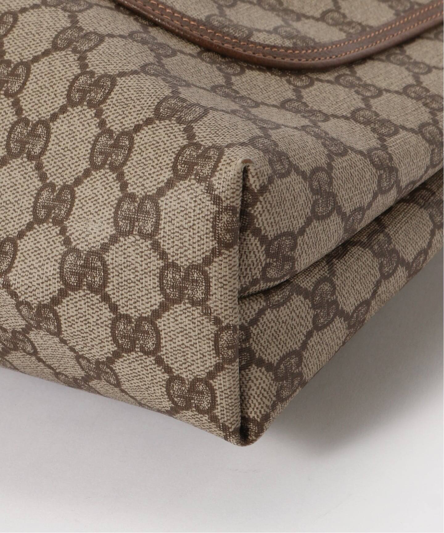 VINTAGE GUCCI /グッチ】トートバッグ gg web（トートバッグ