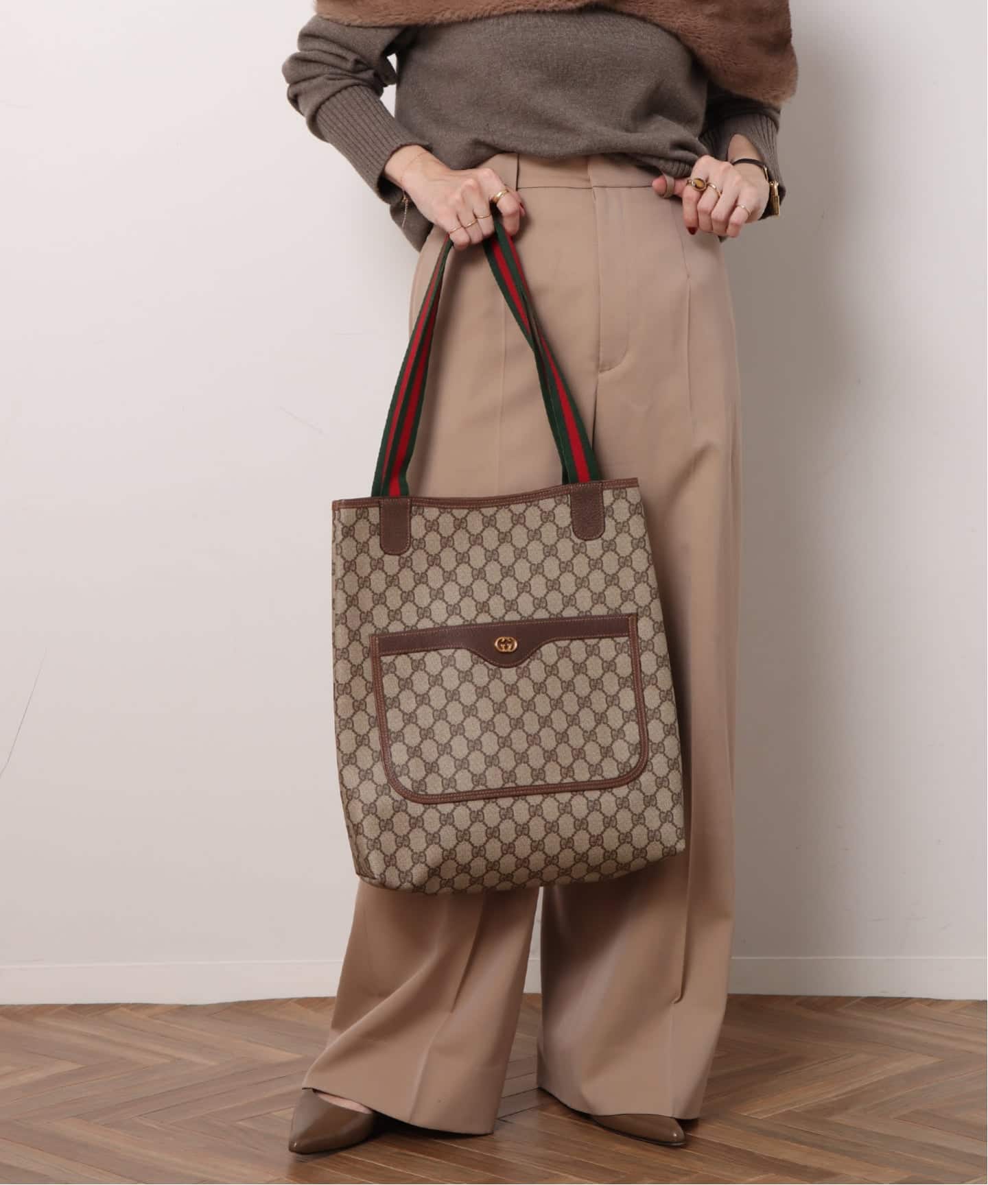 Gucci GGパターントートバッグ 【公式通販】