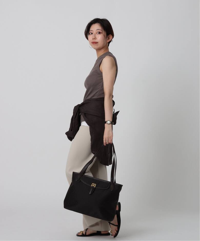 VINTAGE BALLY/バリー】ナイロントートバッグ（トートバッグ 
