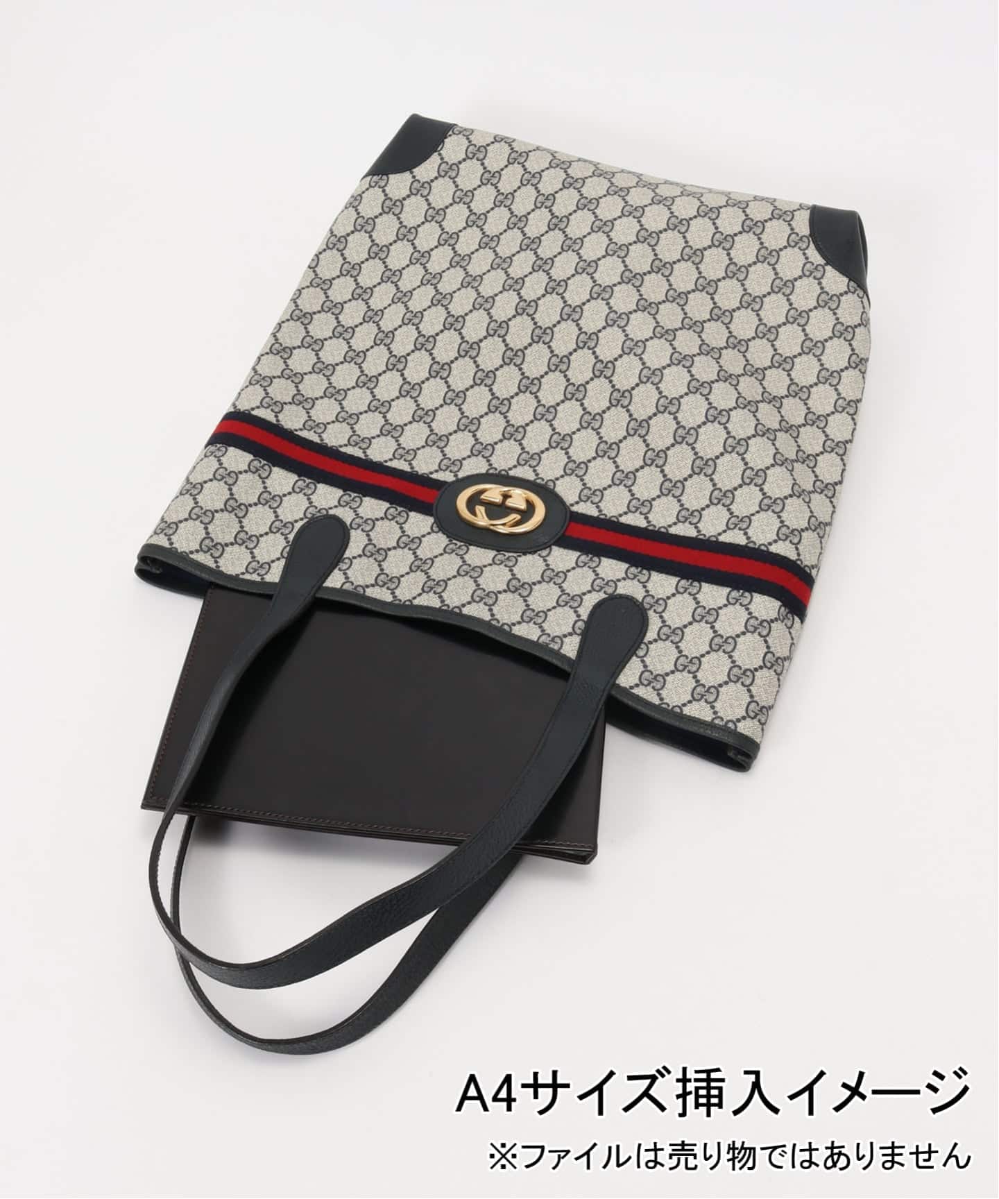 VINTAGE GUCCI/グッチ】トートバッグ gg interlocking（トートバッグ