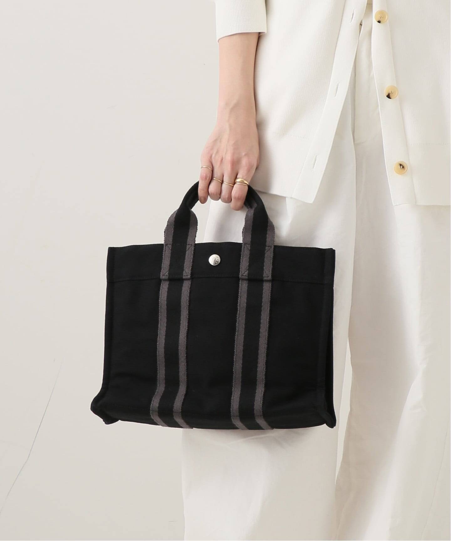 VINTAGE HERMES/エルメス】Fourre tout tote pm（トートバッグ 