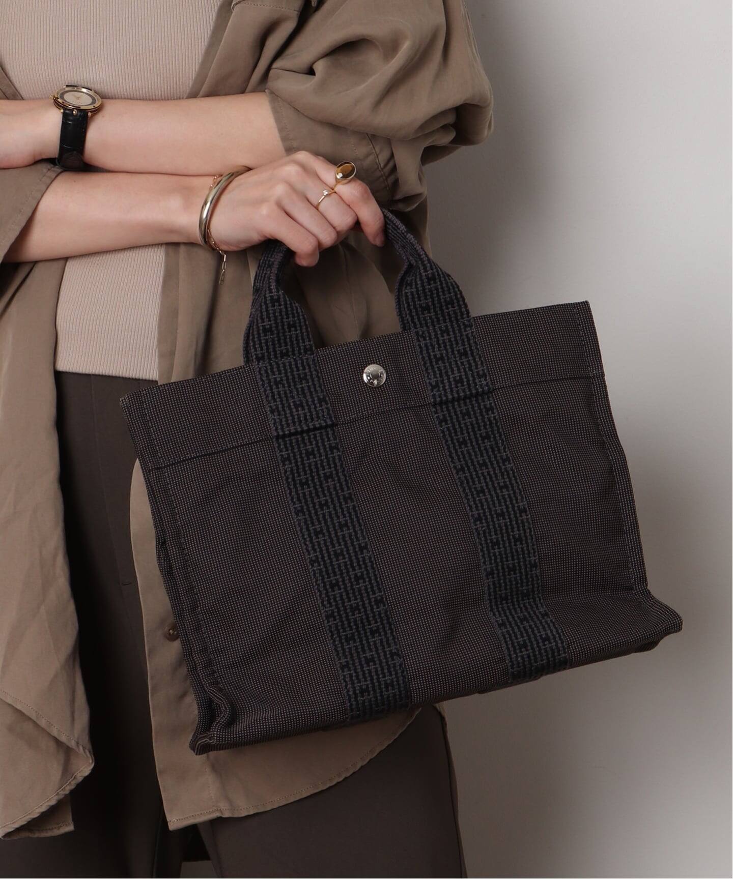 VINTAGE HERMES/エルメス】Her line pm（トートバッグ）｜DECOUVERTE 