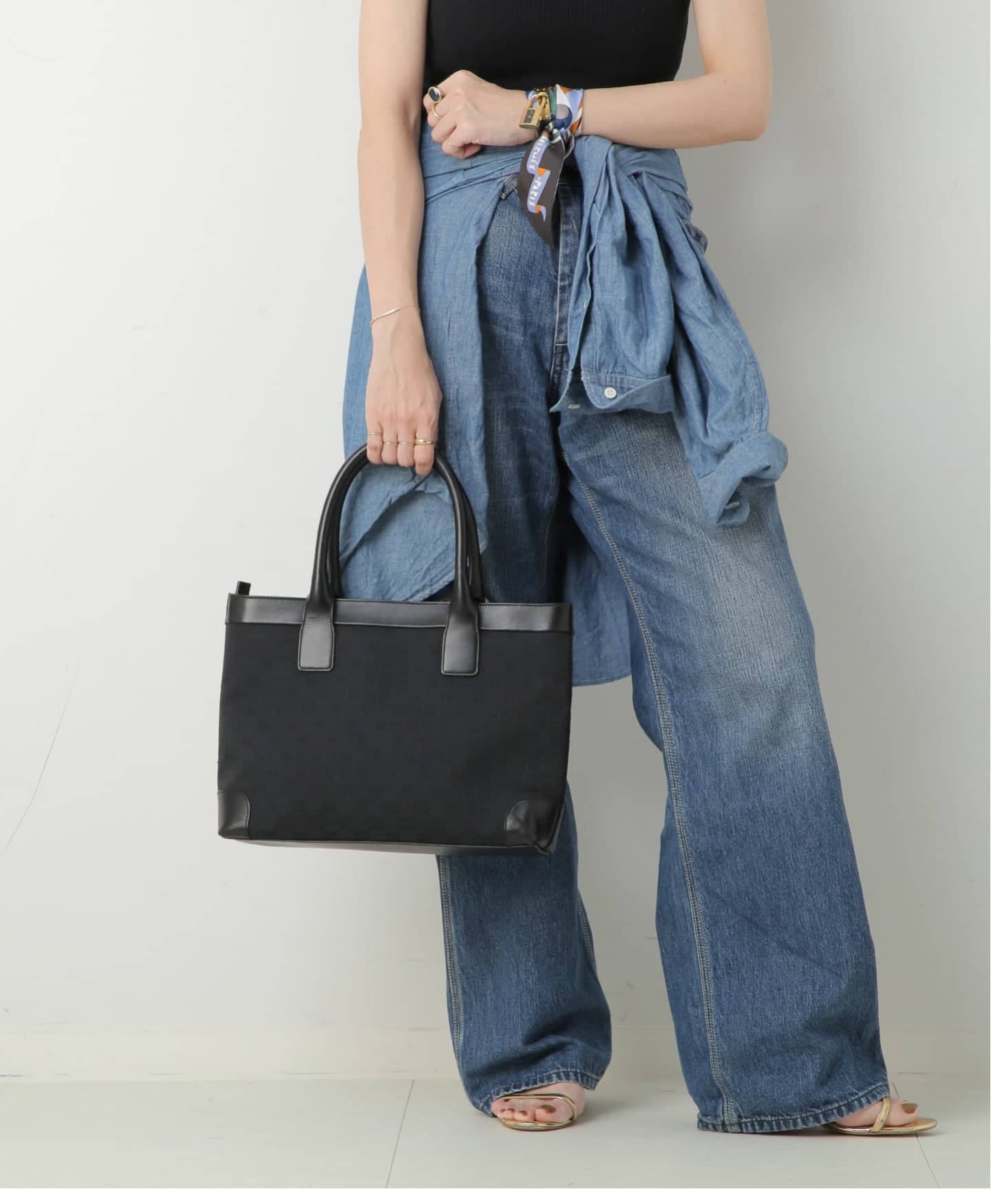 VINTAGE GUCCI/グッチ】トートバッグ gg（トートバッグ）｜DECOUVERTE