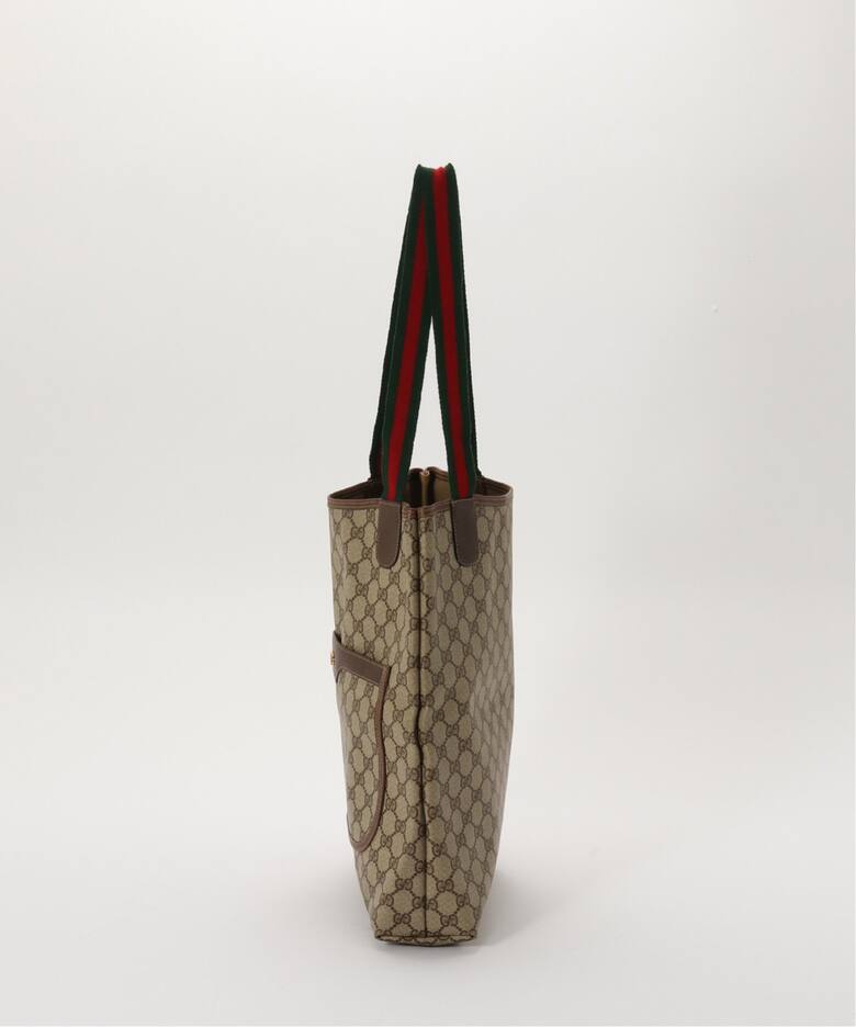 VINTAGE GUCCI /グッチ】トートバッグ gg web（トートバッグ 