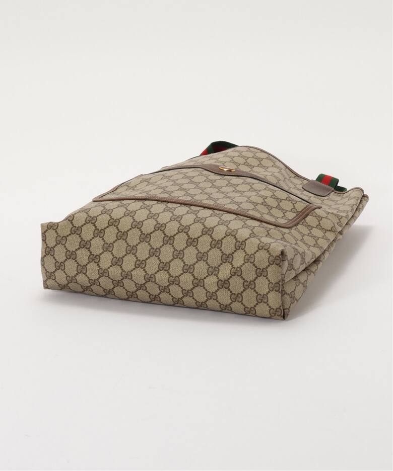 VINTAGE GUCCI /グッチ】トートバッグ gg web（トートバッグ 