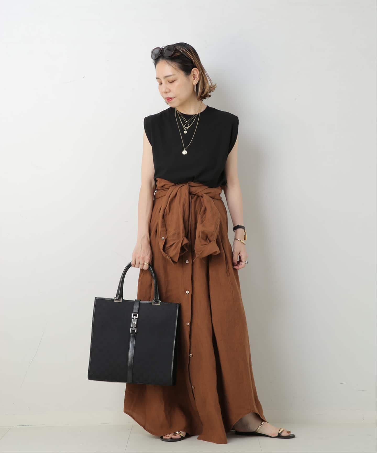 VINTAGE GUCCI/グッチ】Jackie トートバッグ（トートバッグ
