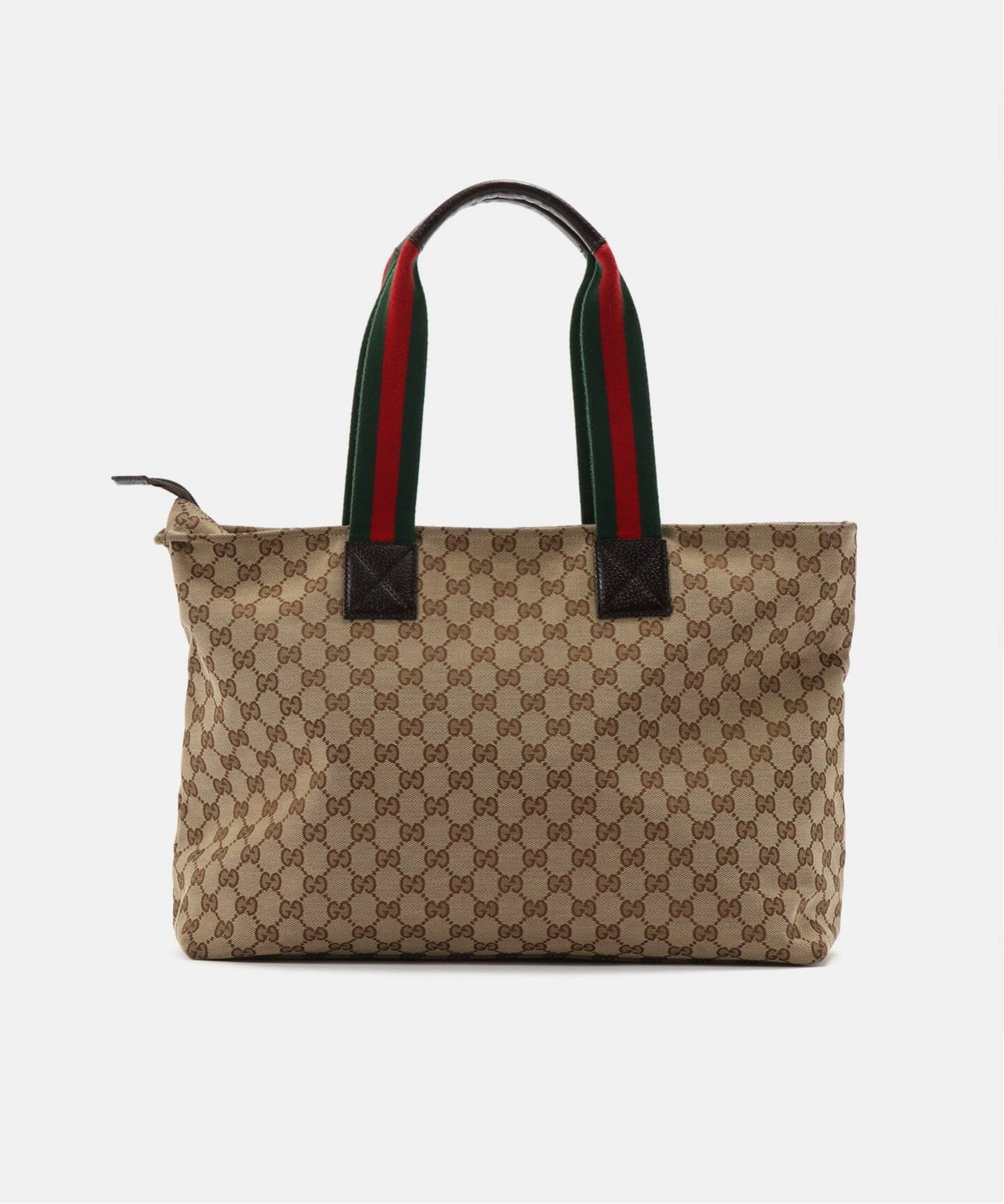 VINTAGE GUCCI/グッチ】トートバッグ gg web（トートバッグ