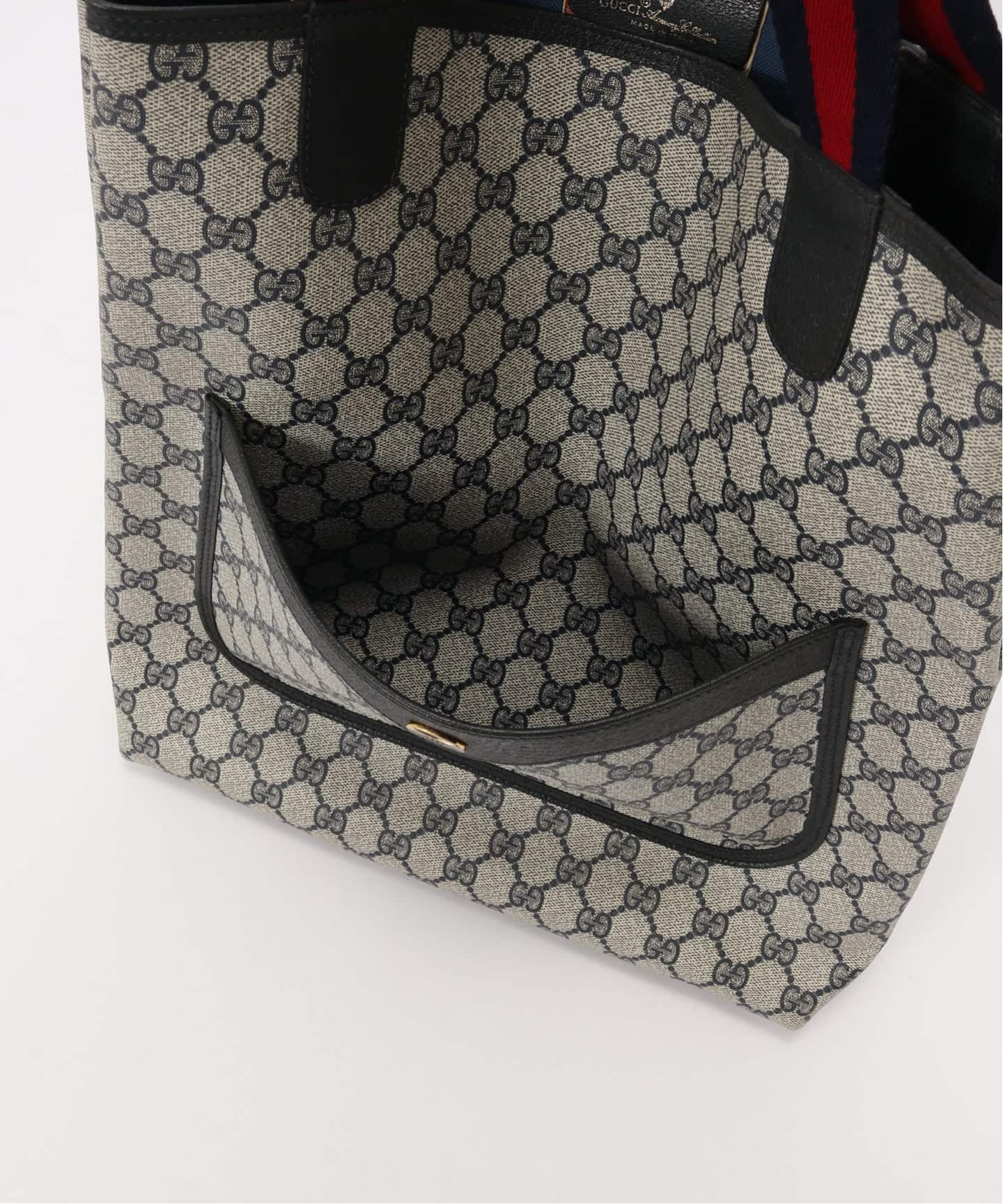 VINTAGE GUCCI/グッチ】トートバッグ gg web（トートバッグ