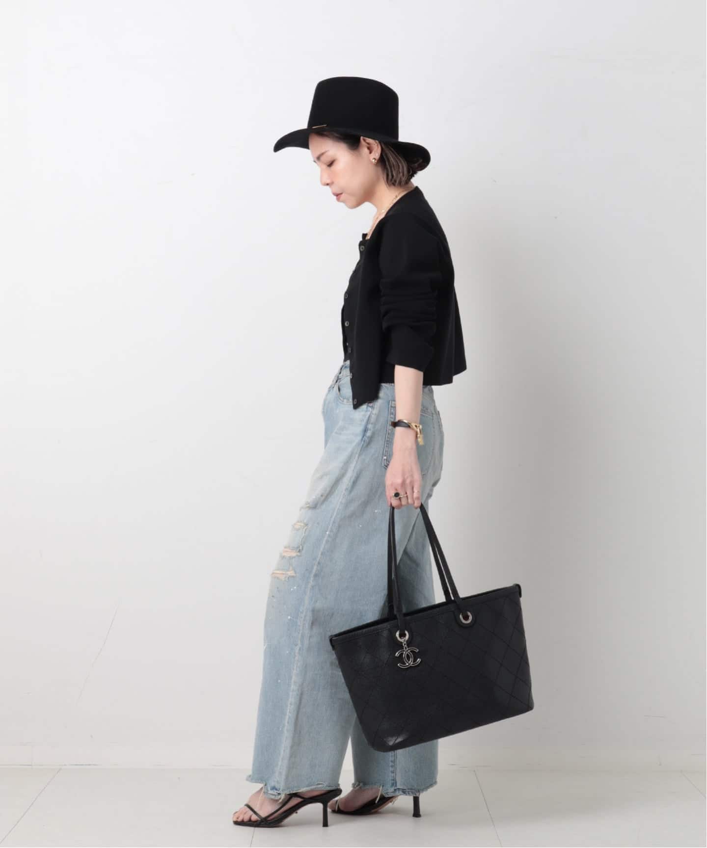 VINTAGE CHANEL/シャネル】On the road トートバッグ（トートバッグ