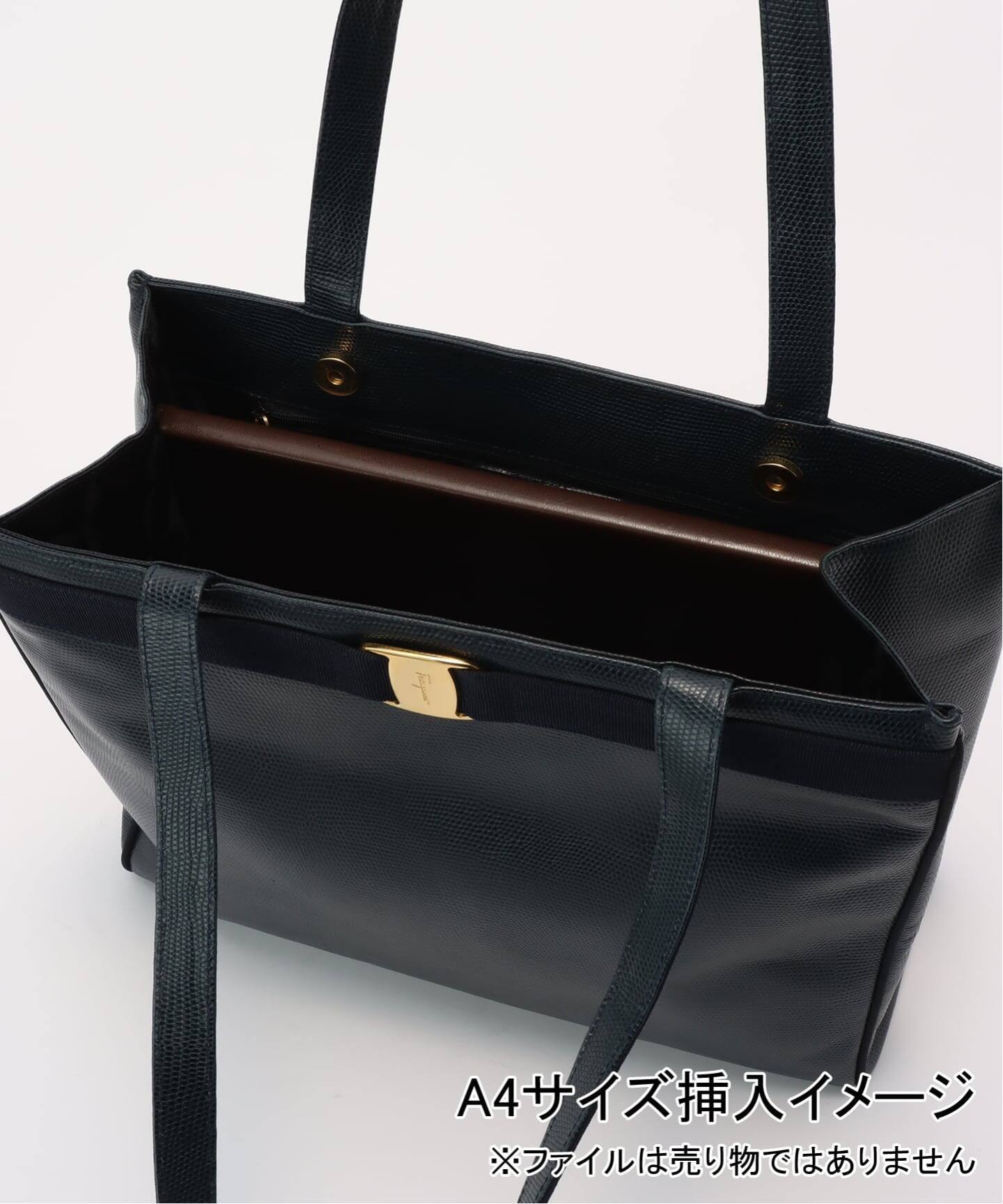 VINTAGE FERRAGAMO/フェラガモ】 Vara トートバッグ（トートバッグ