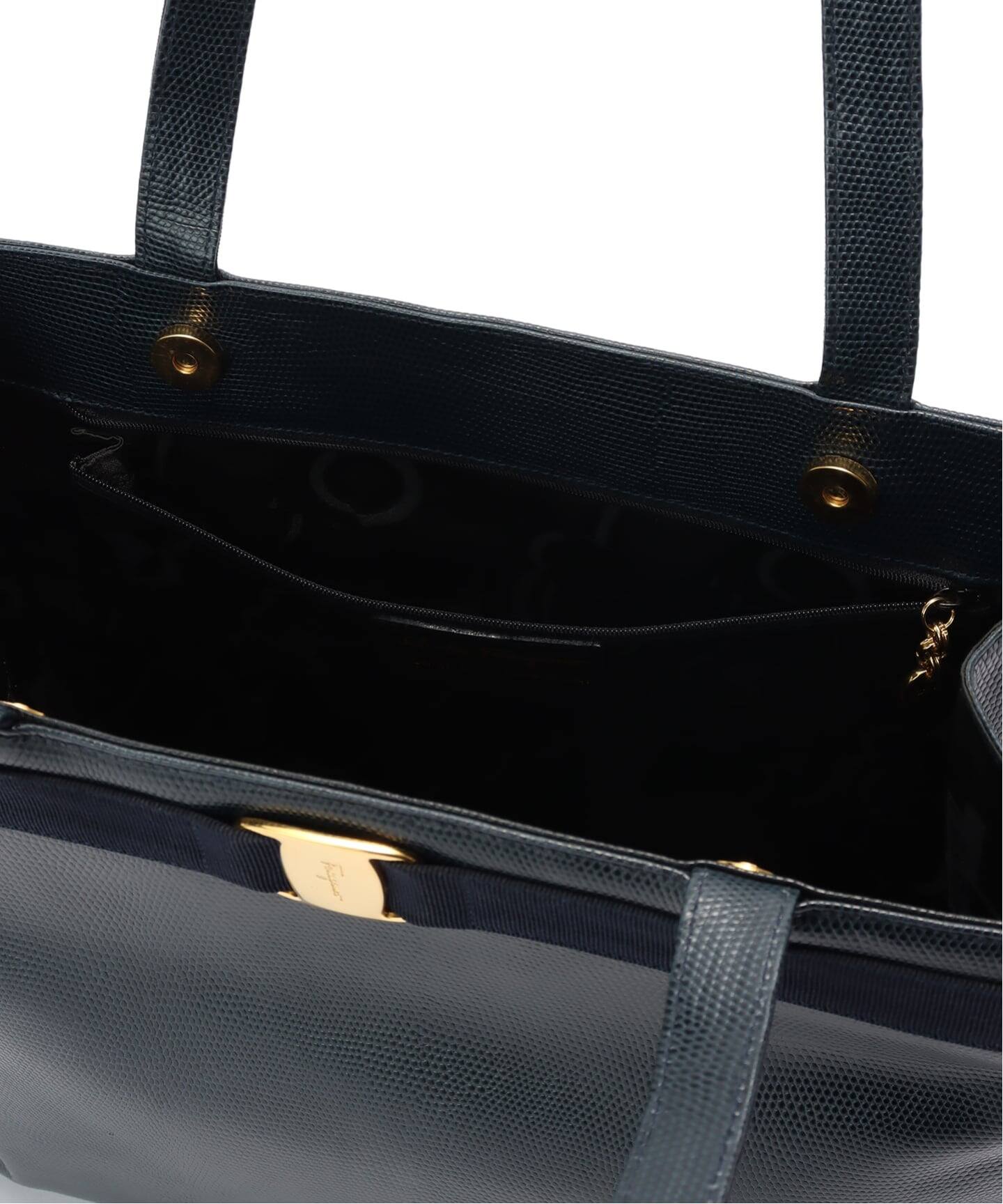 VINTAGE FERRAGAMO/フェラガモ】 Vara トートバッグ（トートバッグ