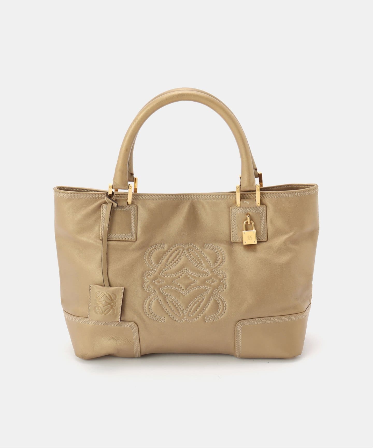 VINTAGE 1点モノ♪ ロエベ アナグラム トート バック VINTAGE LOEWE/ロエベ】 tote bag anagram（トートバッグ