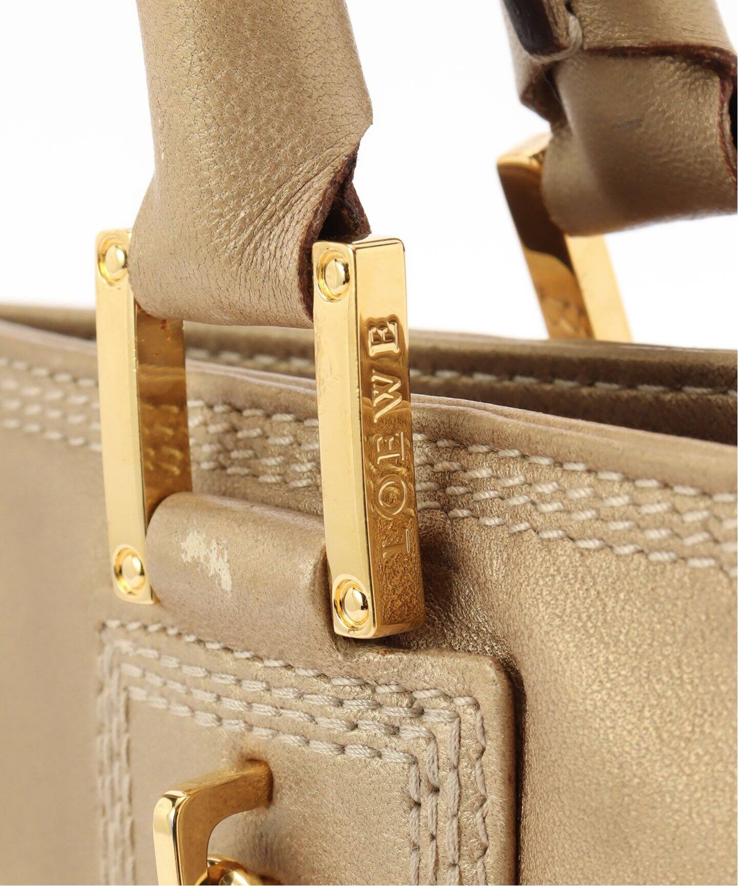 VINTAGE LOEWE/ロエベ】トートバッグ anagram（トートバッグ