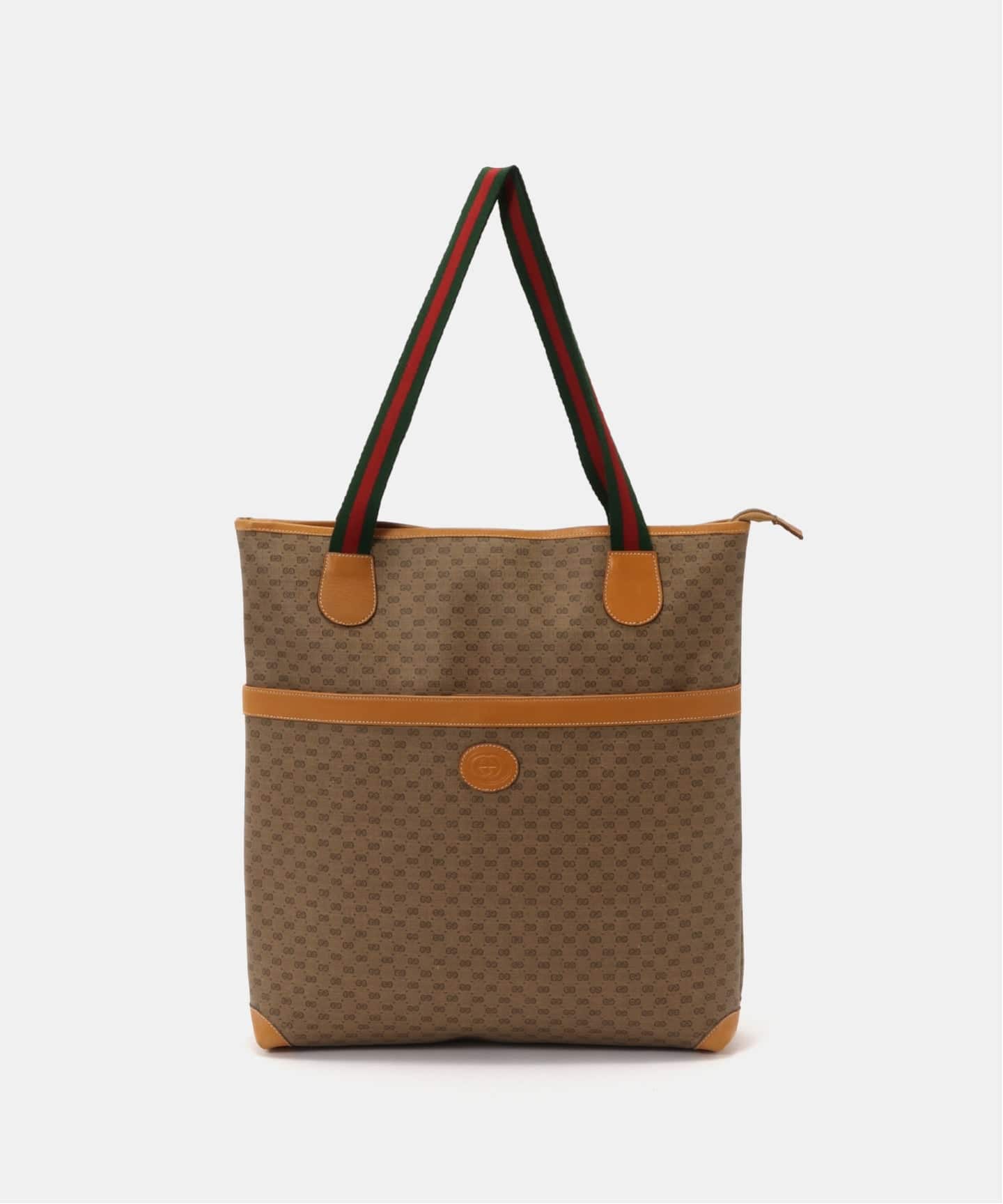 VINTAGE GUCCI/グッチ】トートバッグ micro gg web（トートバッグ