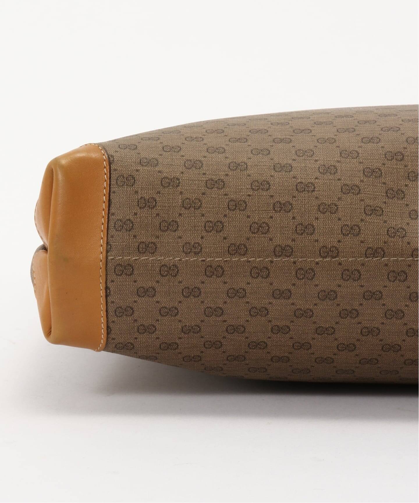 VINTAGE GUCCI/グッチ】トートバッグ micro gg web（トートバッグ
