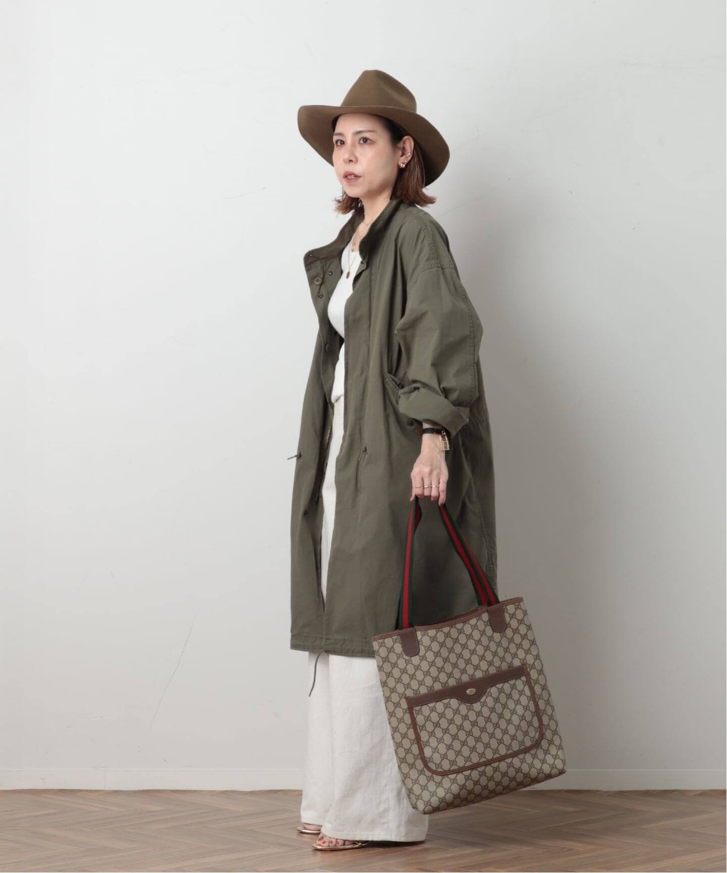 VINTAGE GUCCI/グッチ】トートバッグ gg web（トートバッグ