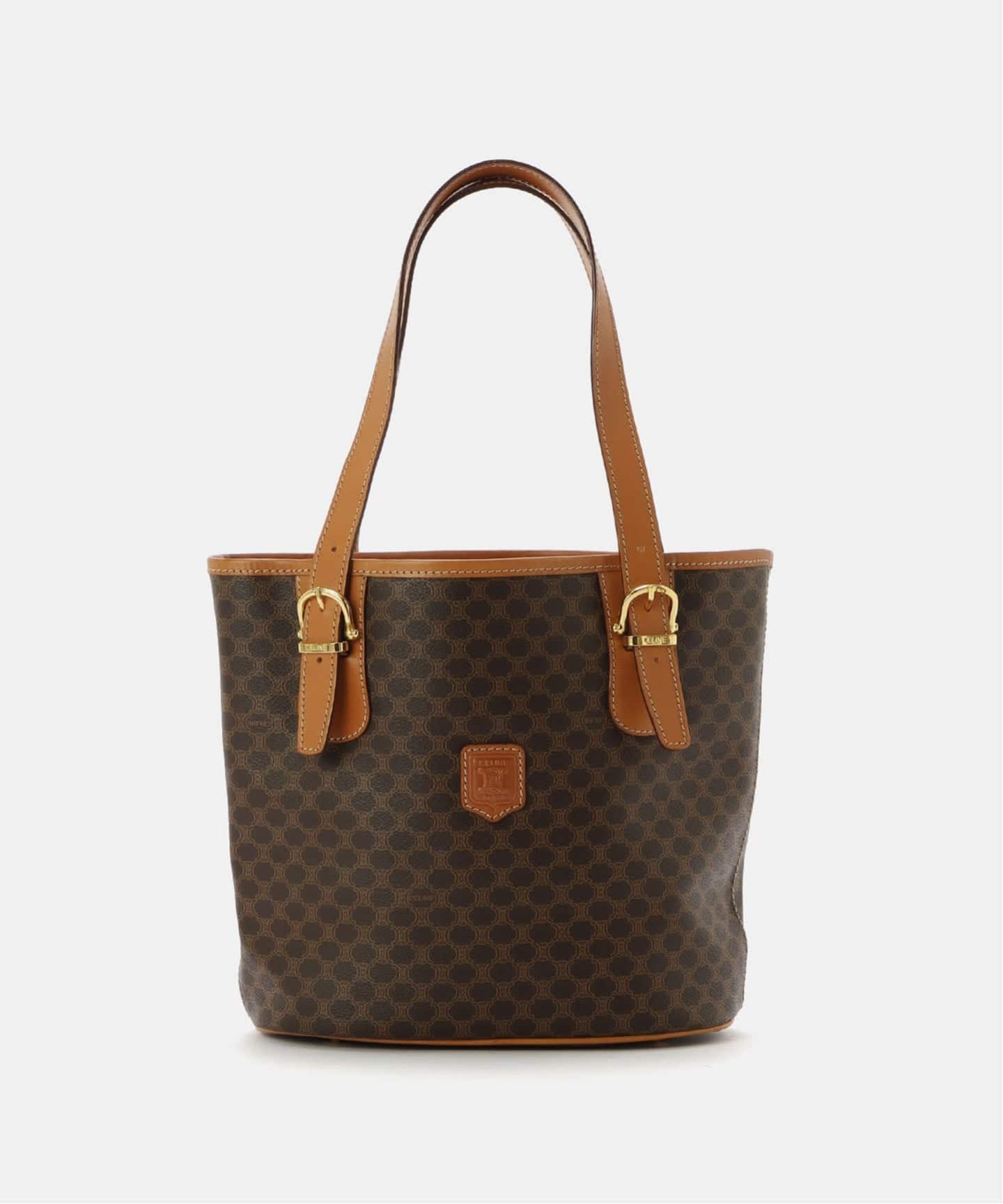 【希少】セリーヌ ヴィンテージ マカダムC ハラコ×レザー トートバッグ CELINE - セリーヌ CELINE Cマカダム ハンド バッグ キャンバス